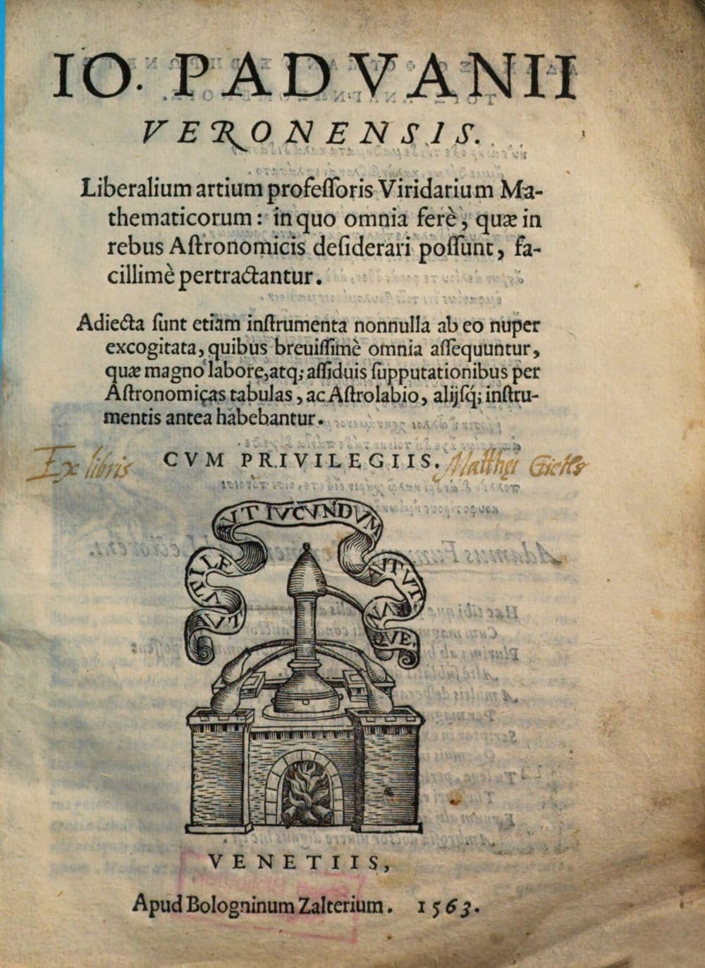 Viridarium mathematicorum