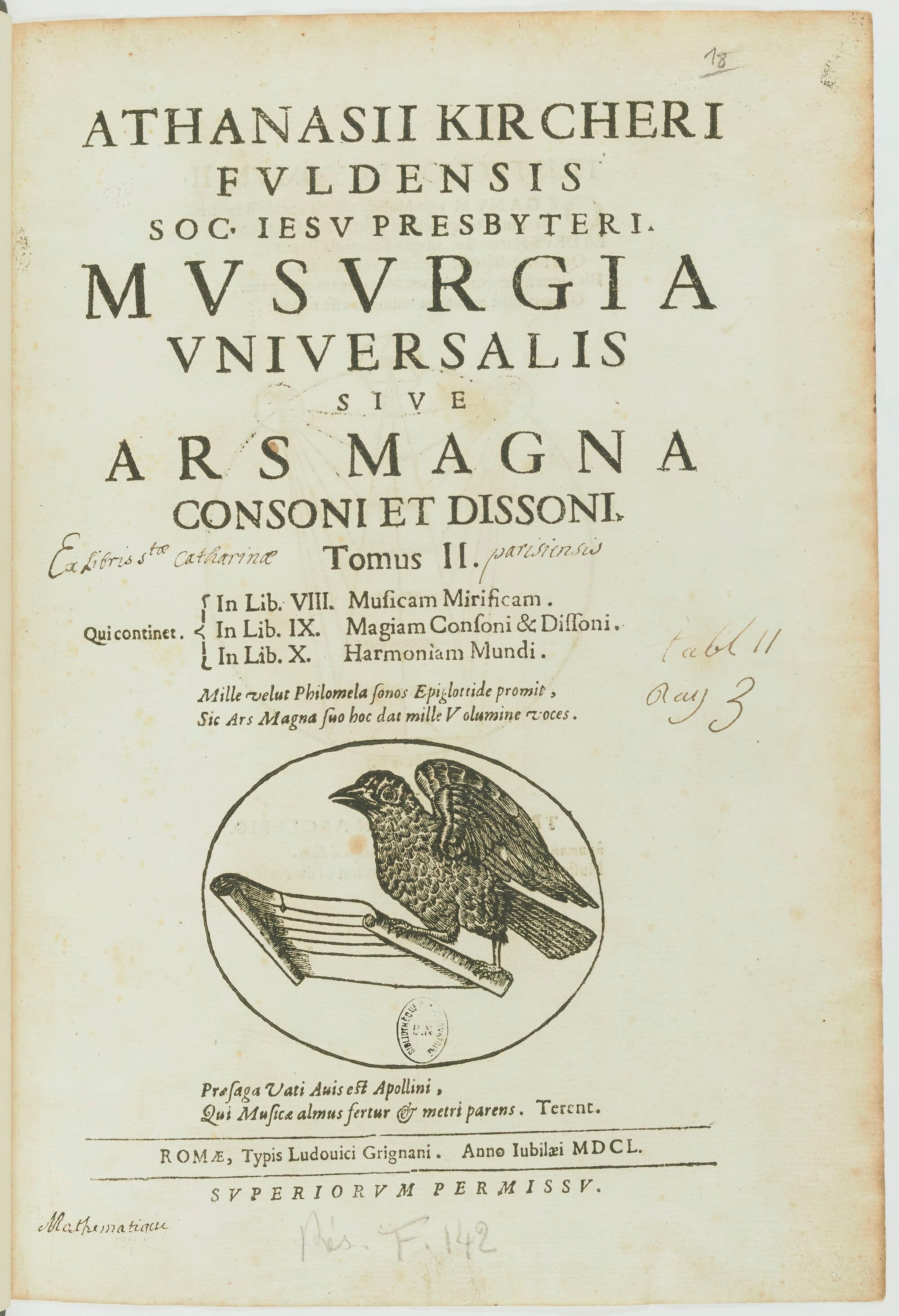 Musurgia universalis Tomus II