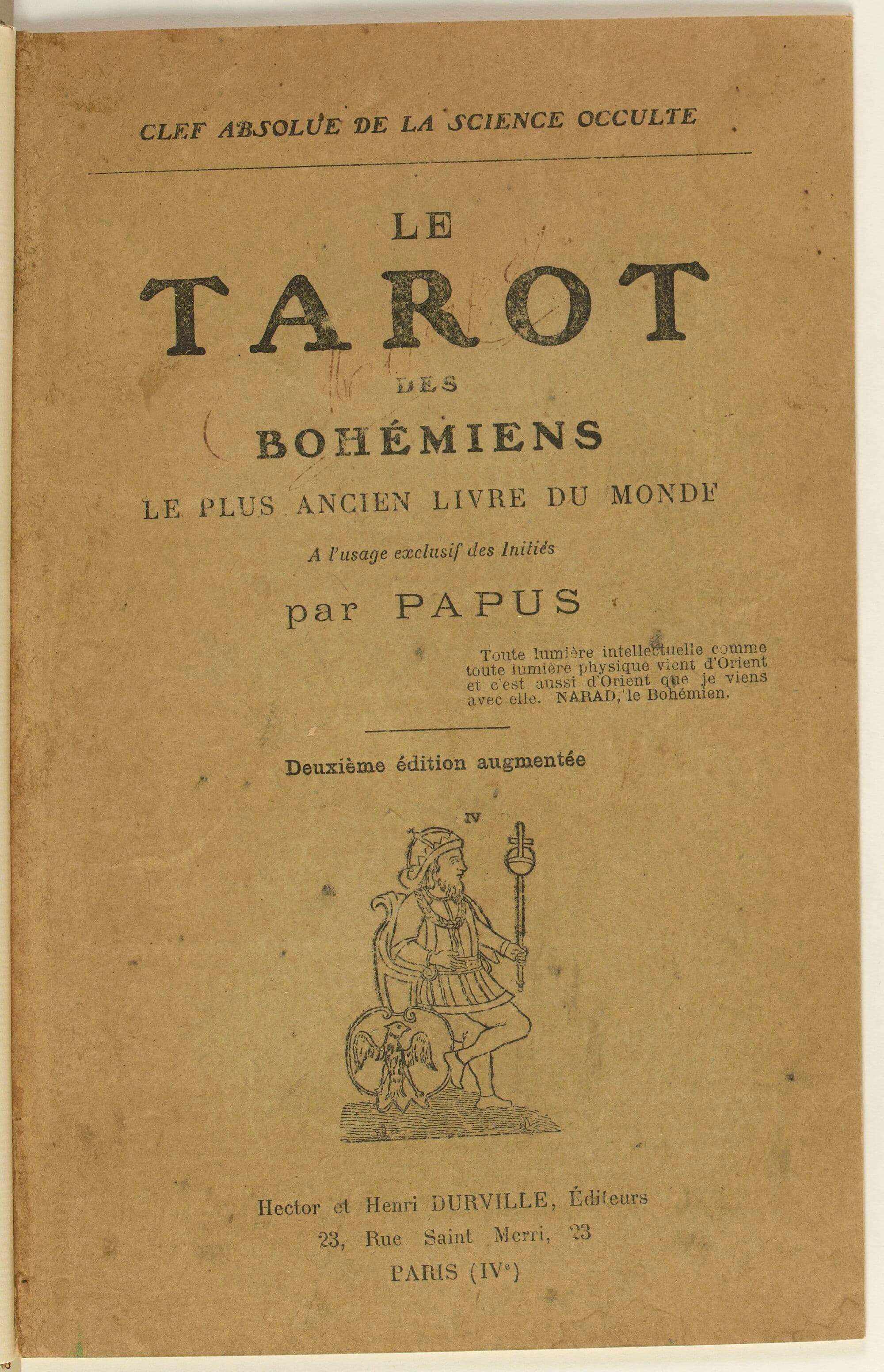 Le Tarot des Bohémiens