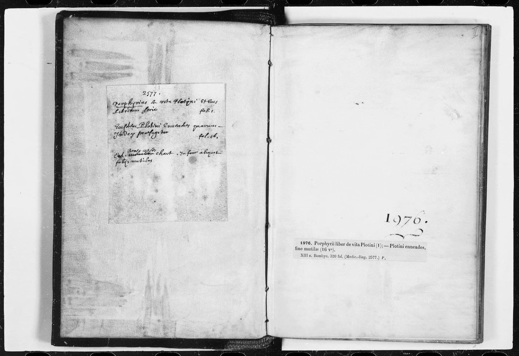 Plotini Enneades (13th c. copy B)