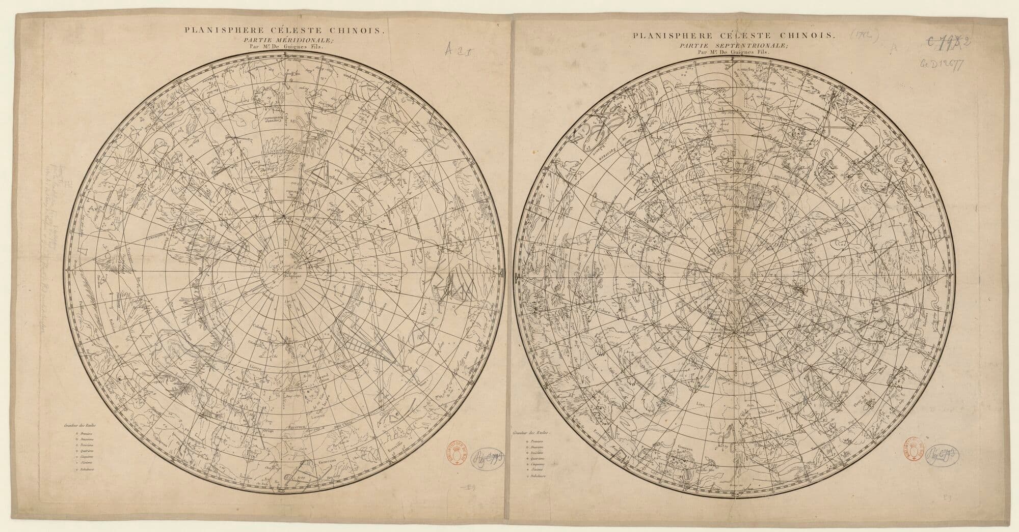 Planisphère céleste chinois (Chinese Celestial Star Chart)