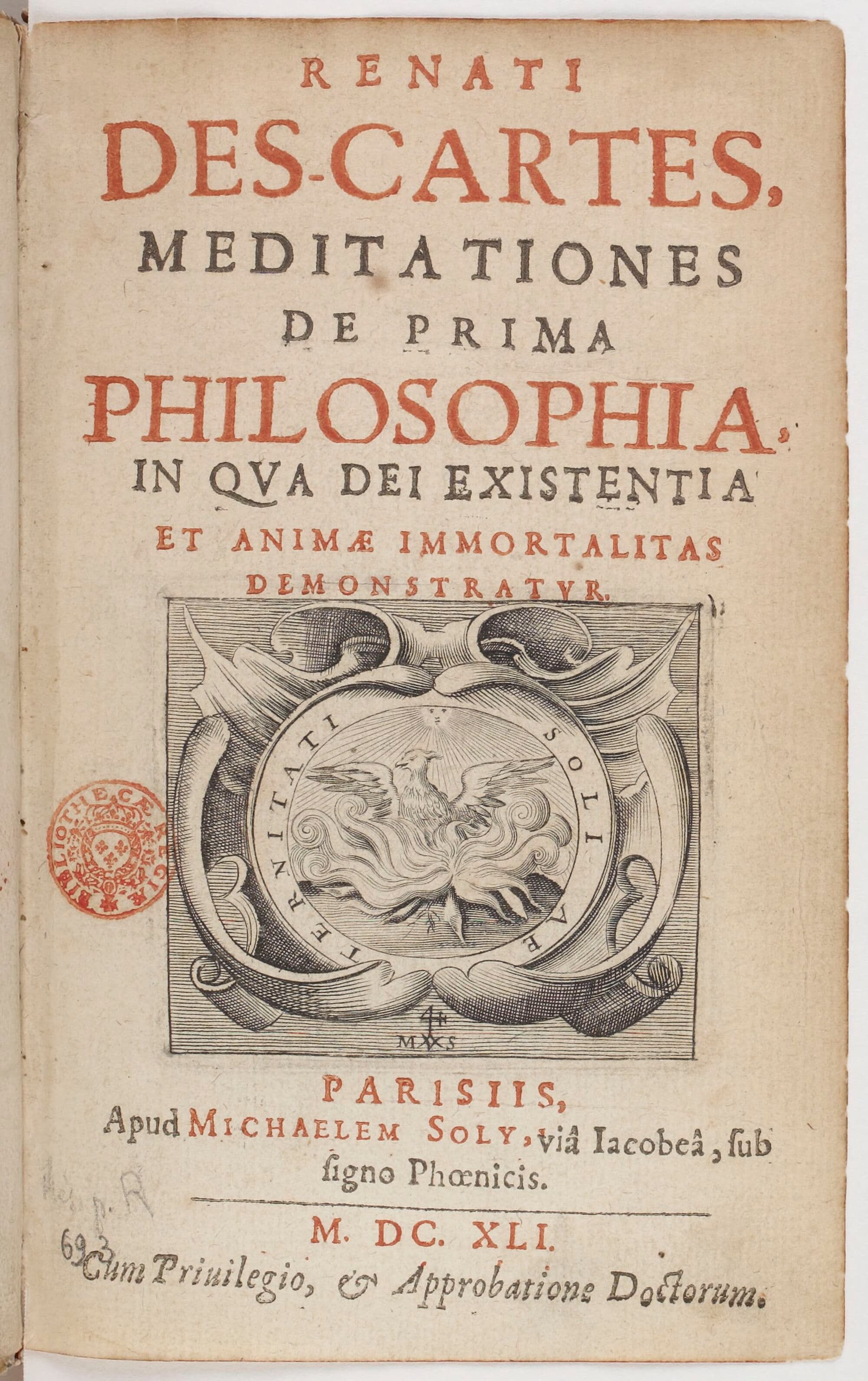 Meditationes de prima philosophia