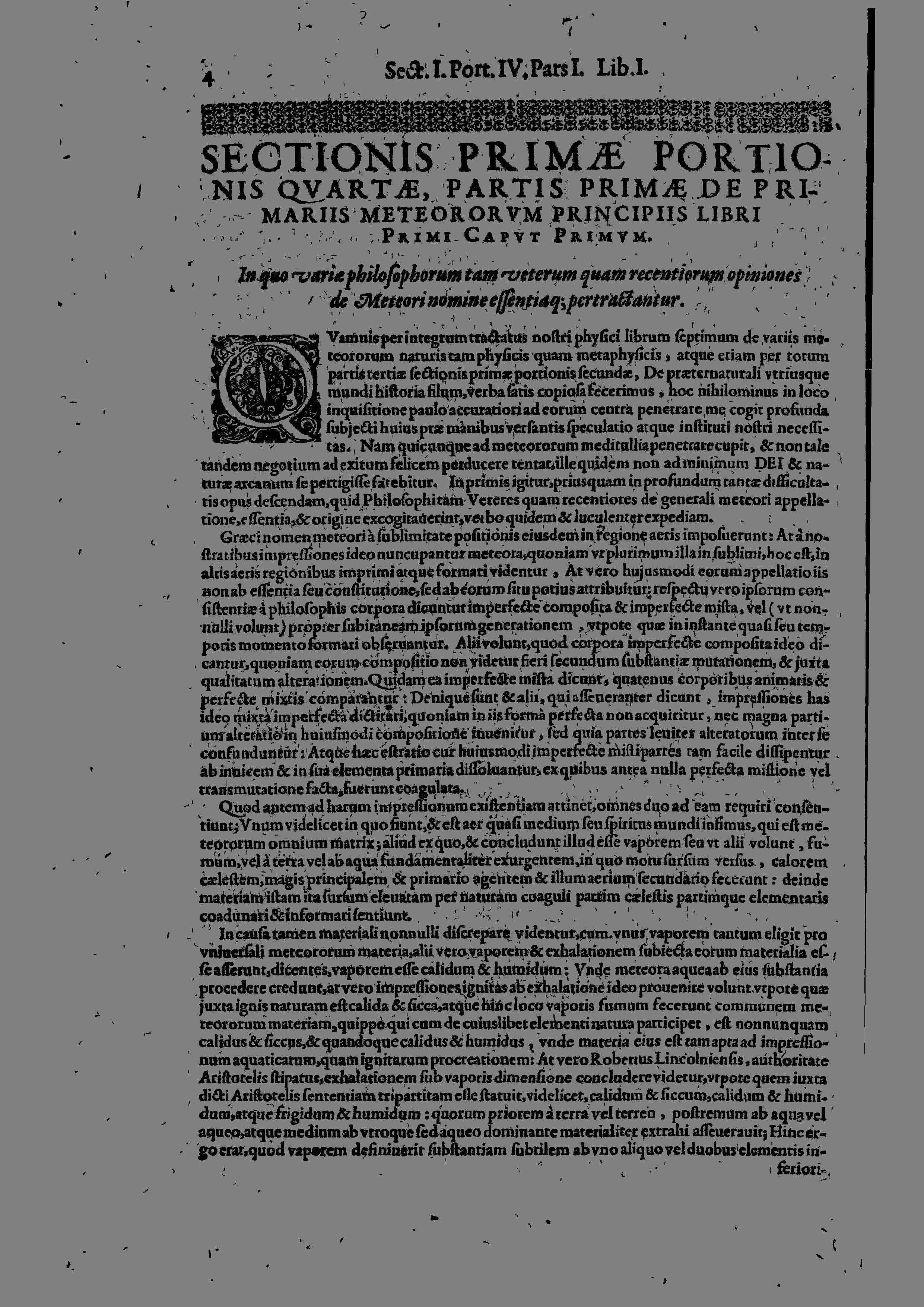 Philosophia sacra et vere christiana seu Meteorologia cosmica