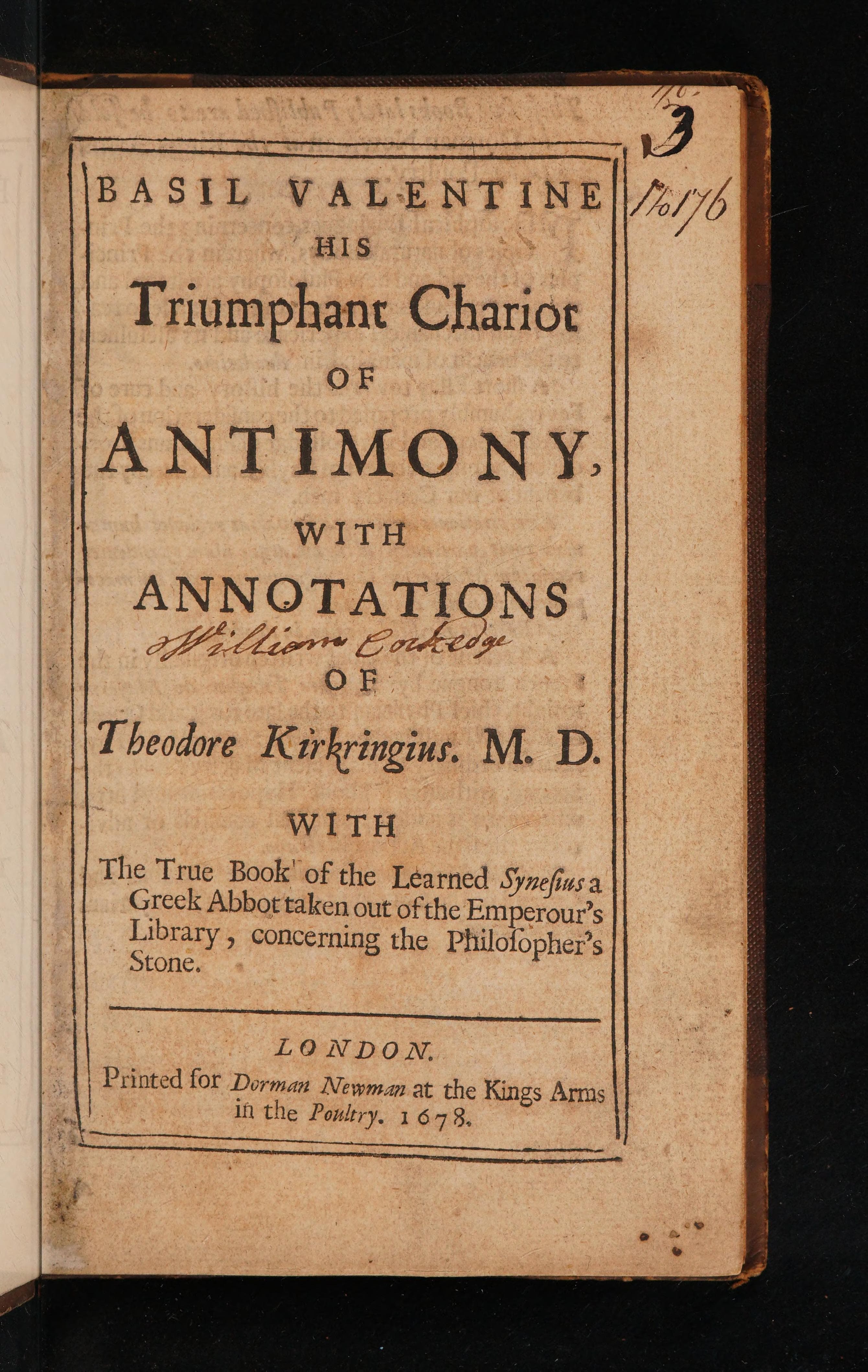 Triumphant Chariot of Antimony