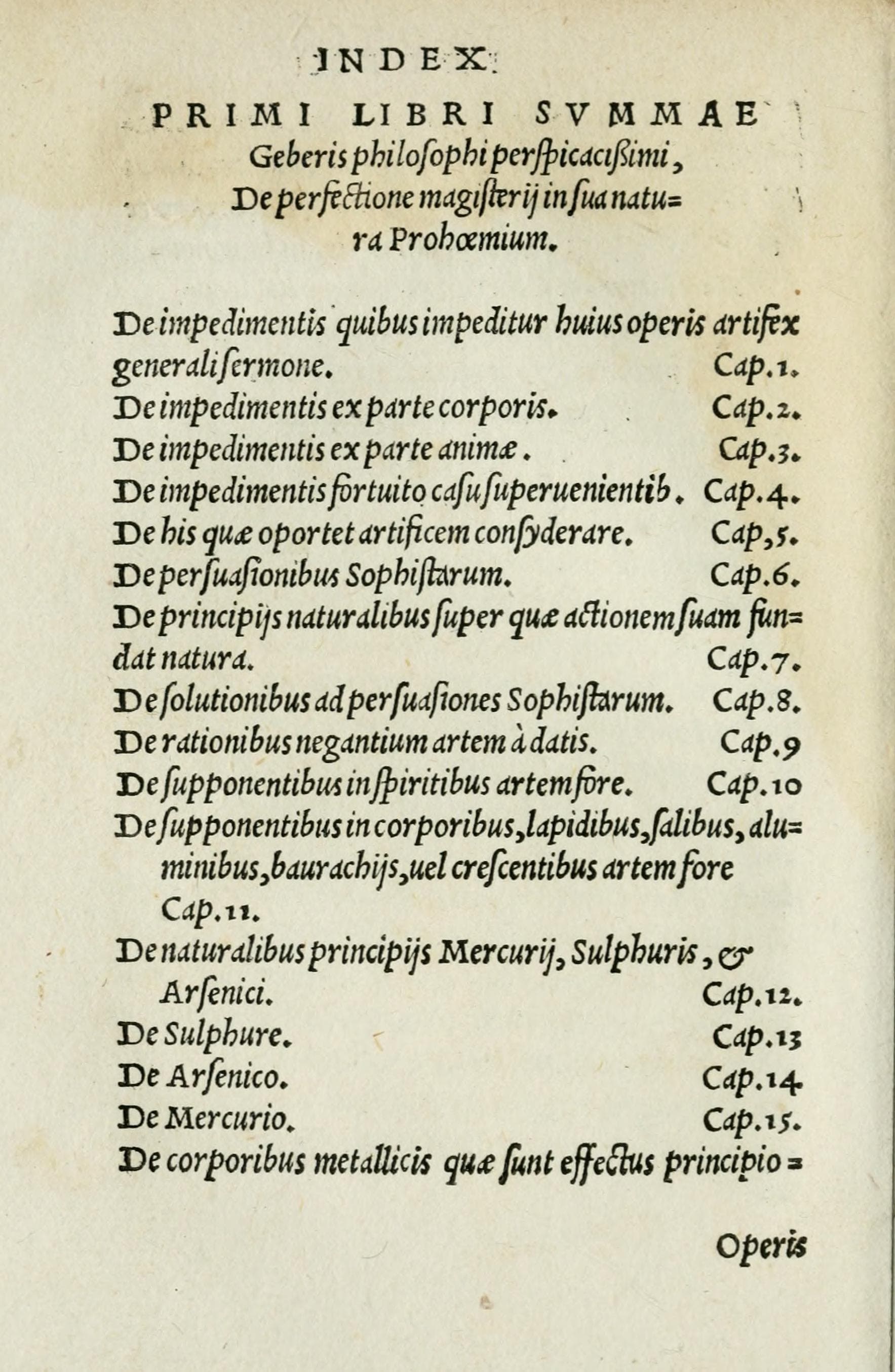 Summa perfectionis magisterii