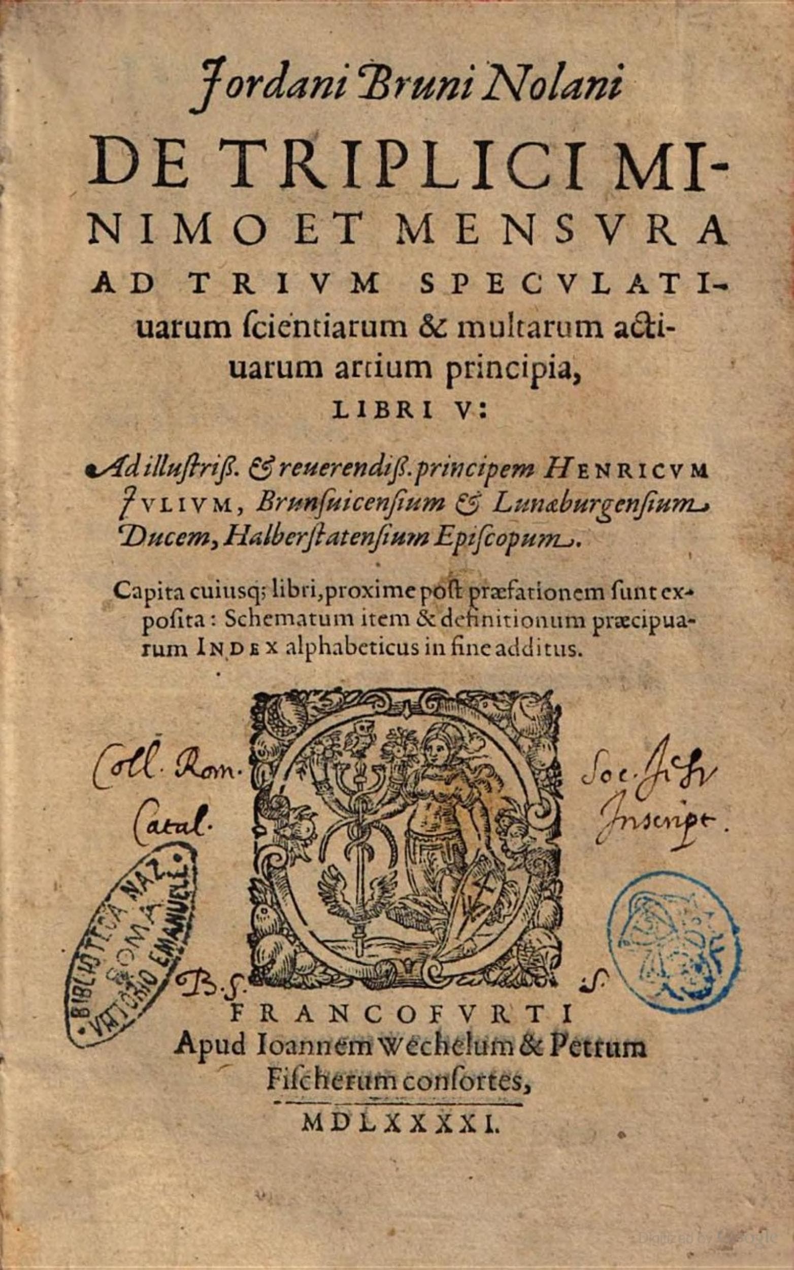 De Triplici Minimo et Mensura