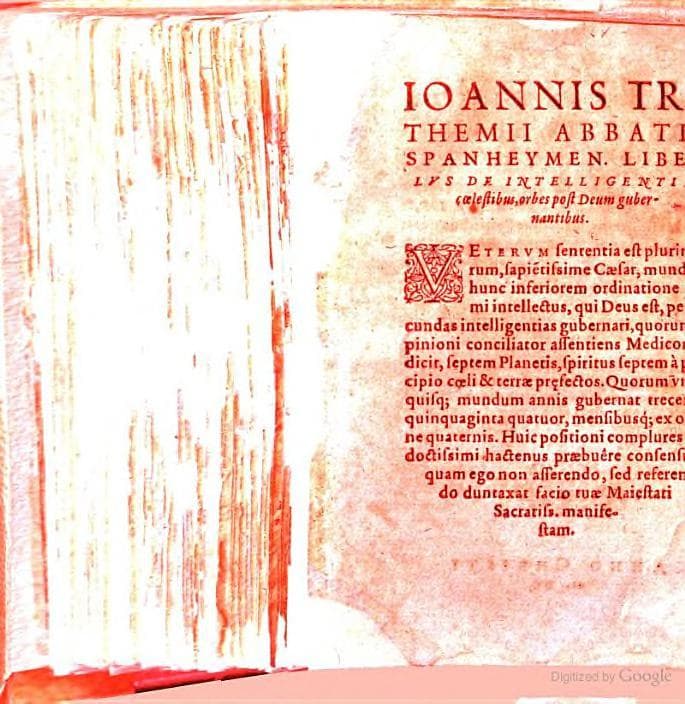 Polygraphia et De Septem Secundeis