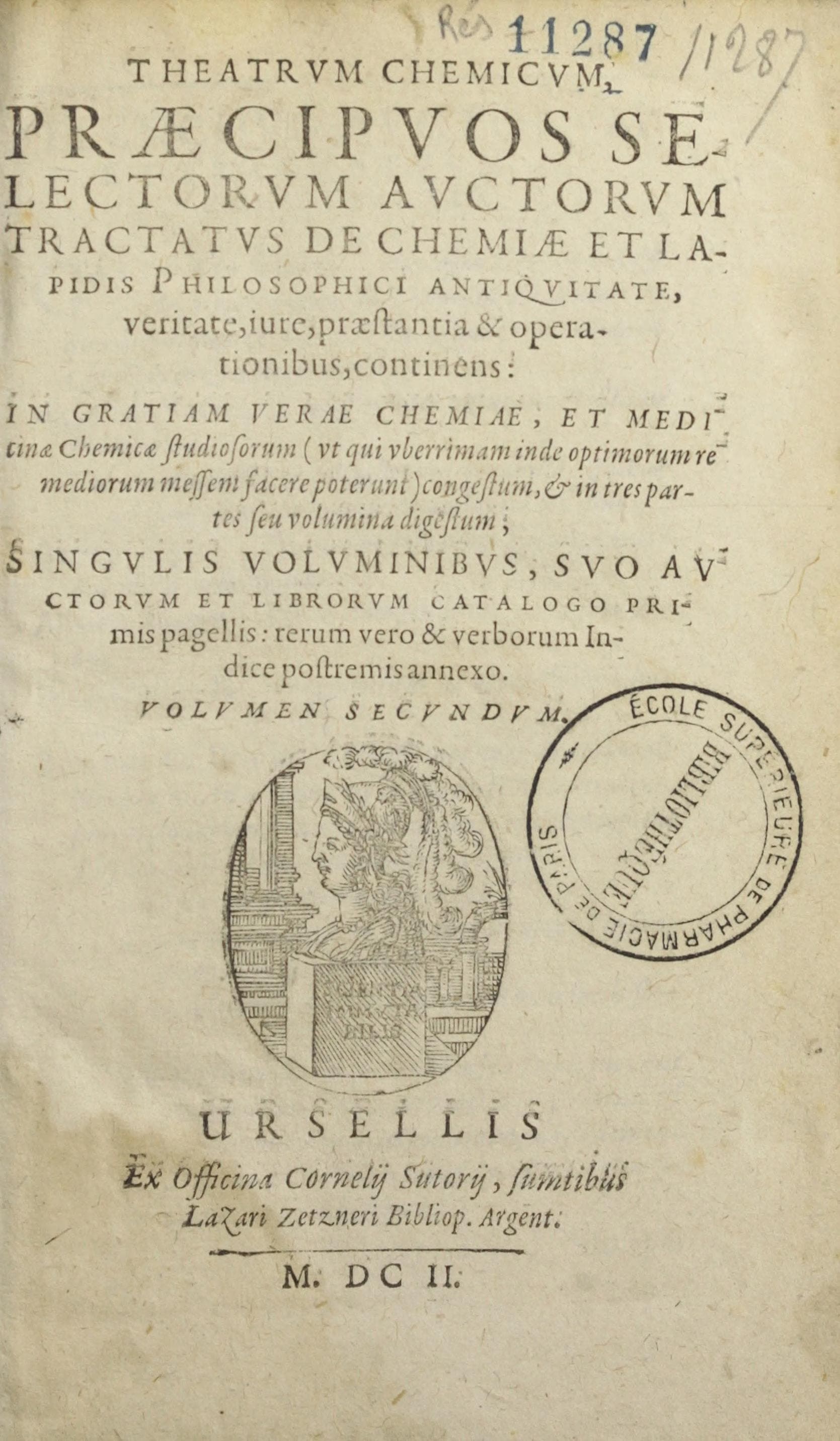 Theatrum Chemicum Vol II