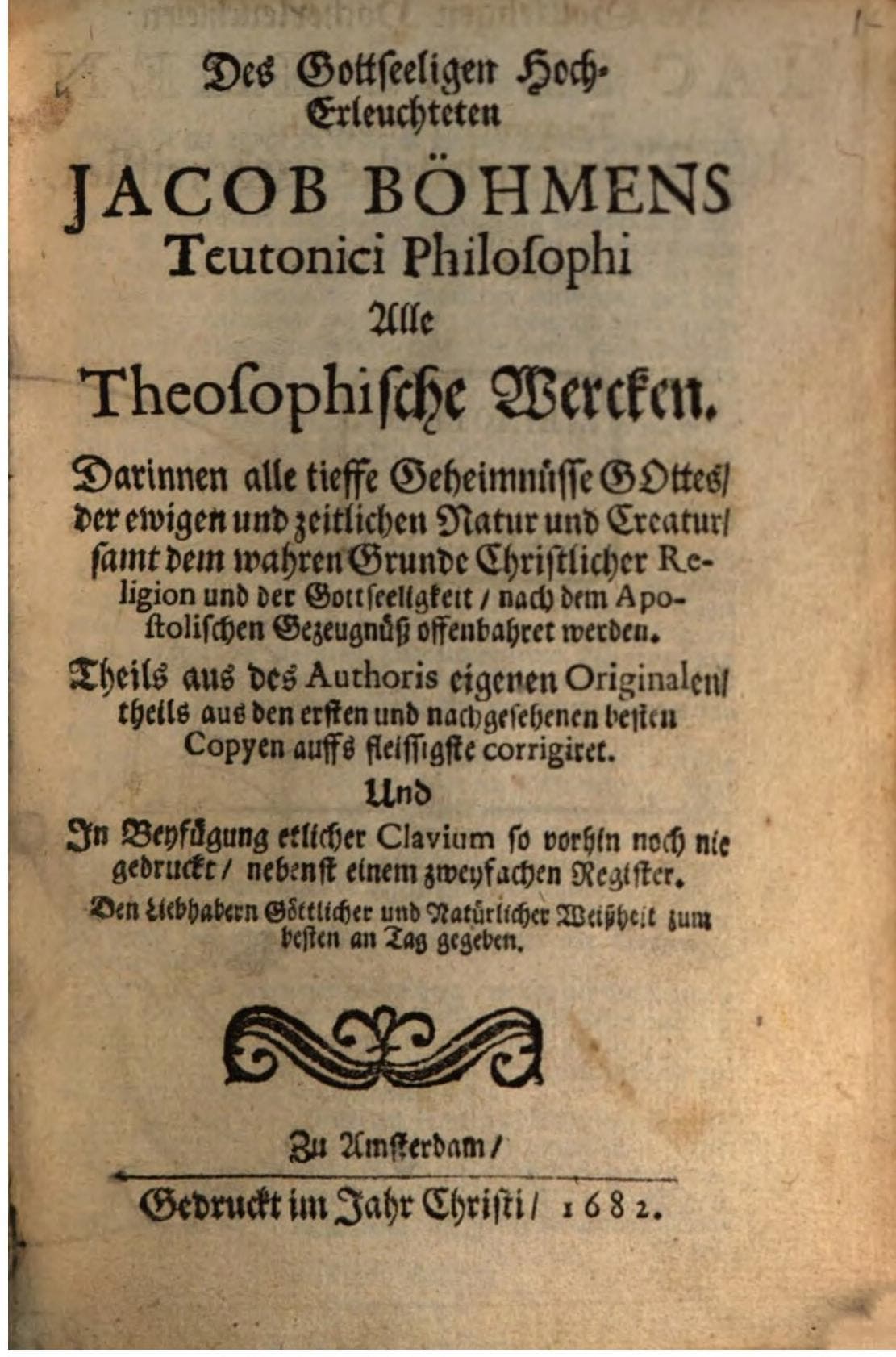 Alle Theosophische Wercken