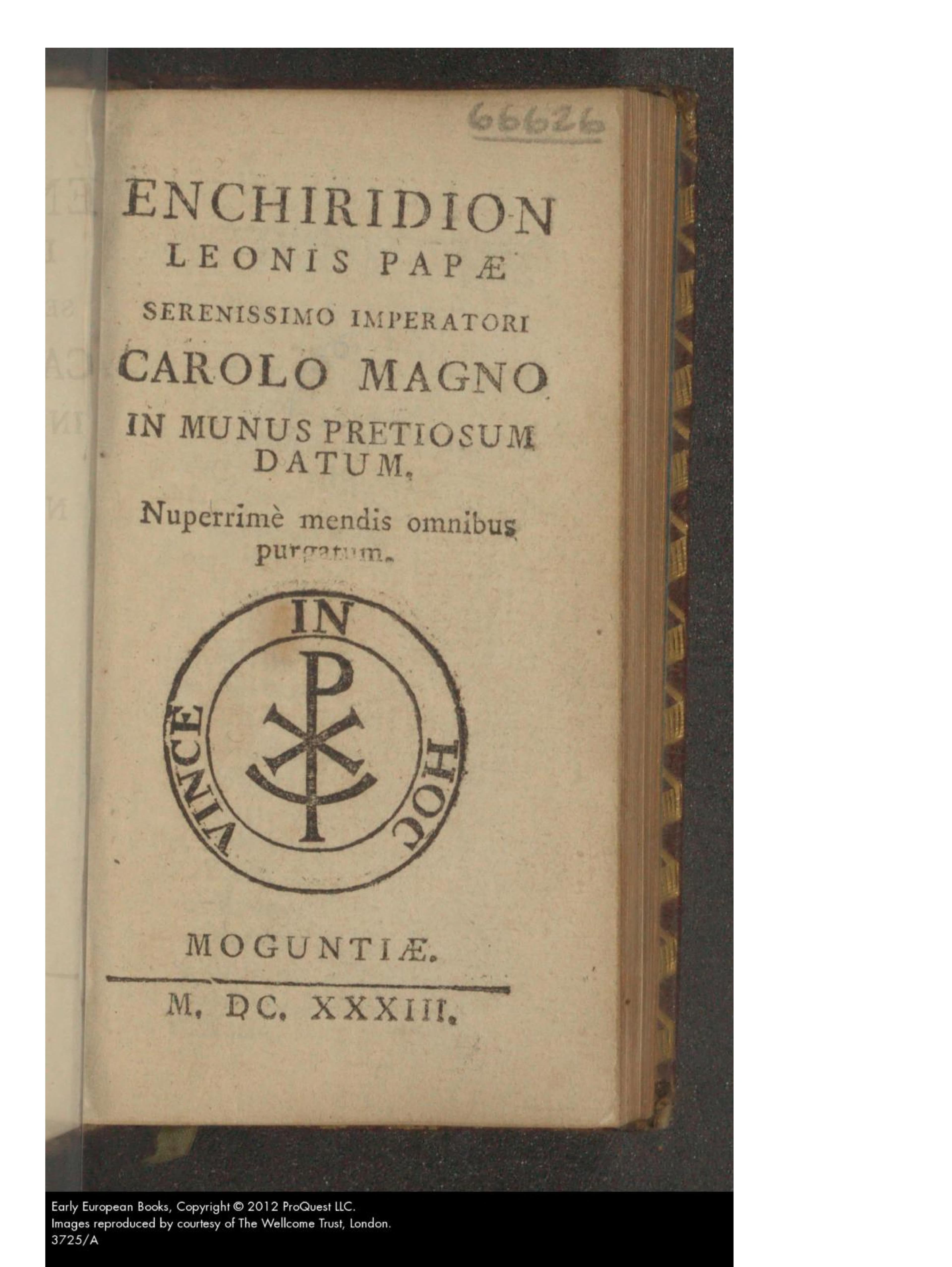 Enchiridion Leonis Papae