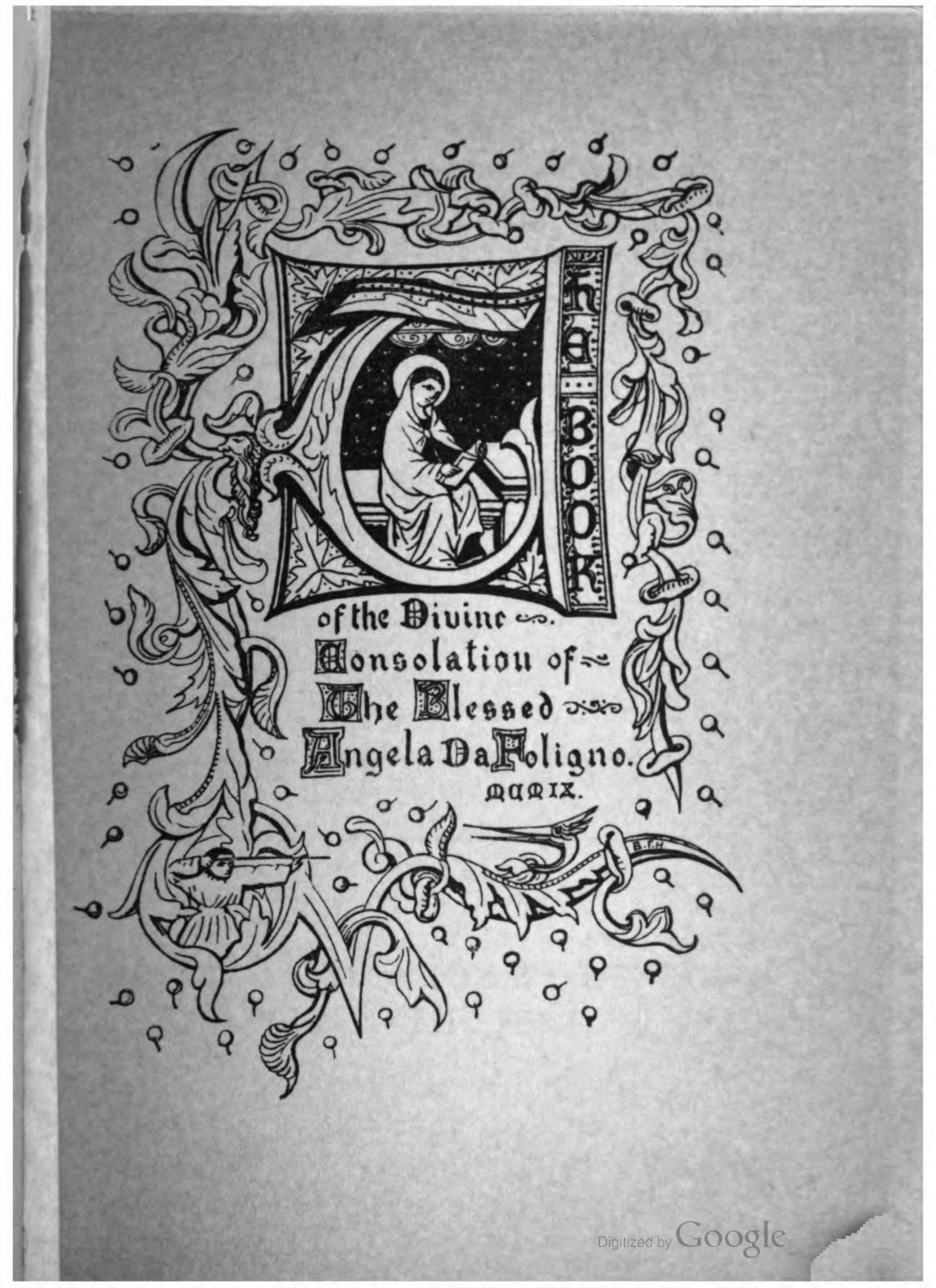 The Book of Divine Consolation of the Blessed Angela of Foligno