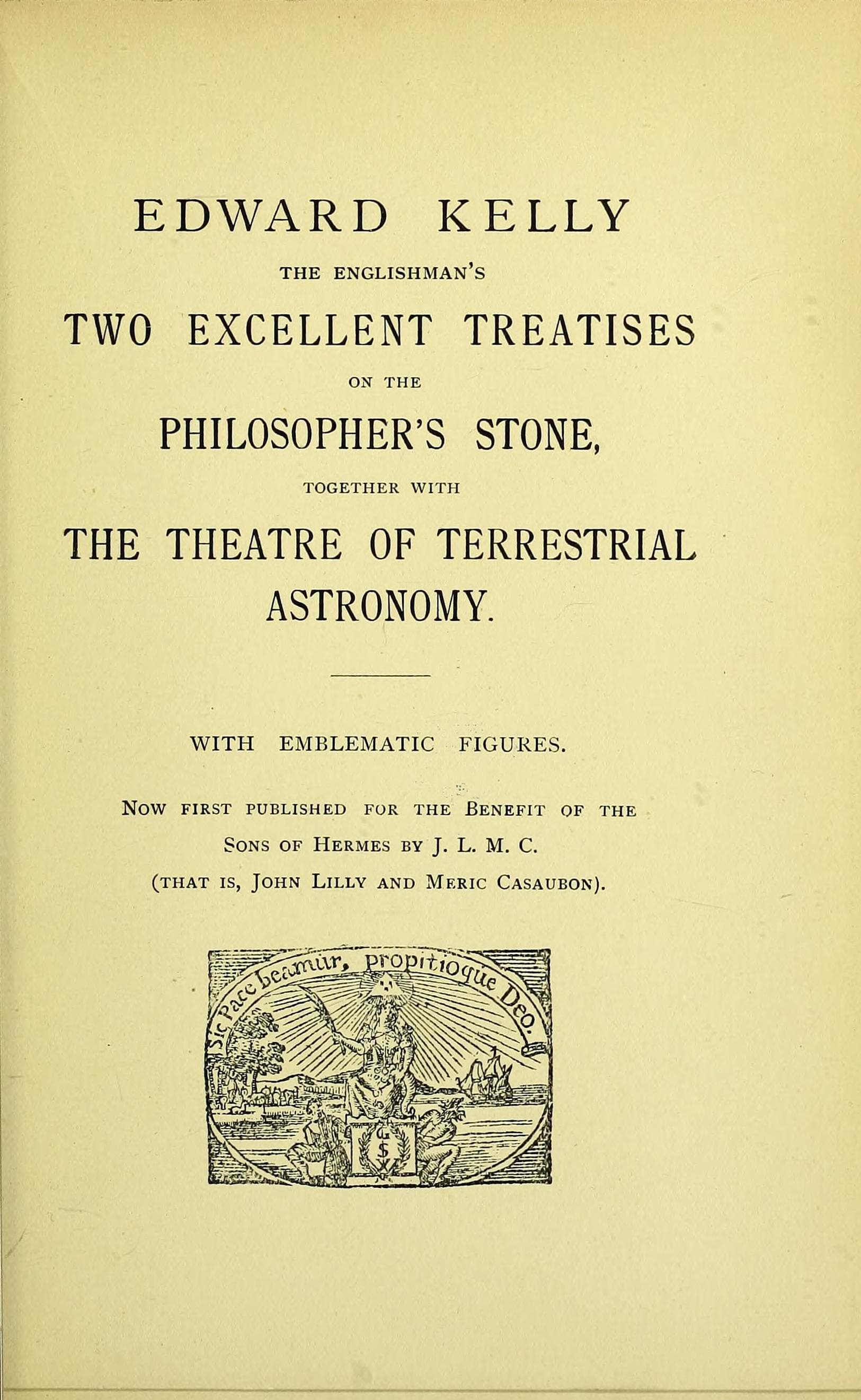 The alchemical writings of Edward Kelly