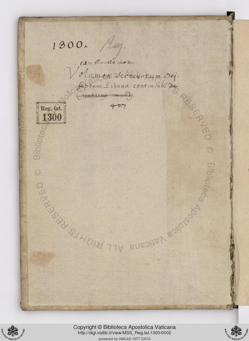 Sefer Raziel (Liber Secretorum Dei)