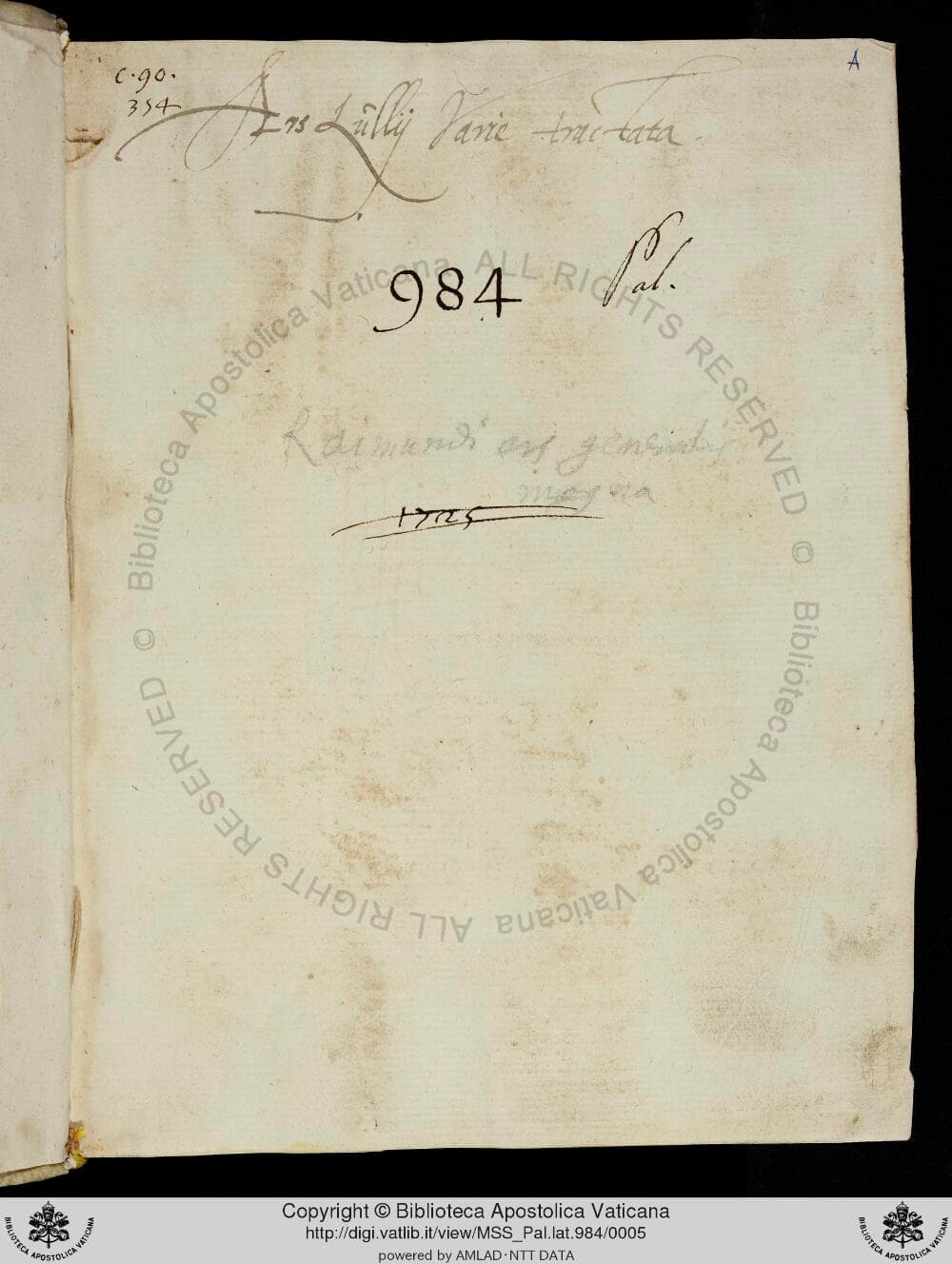 Ars Magna (with tables and wheels)