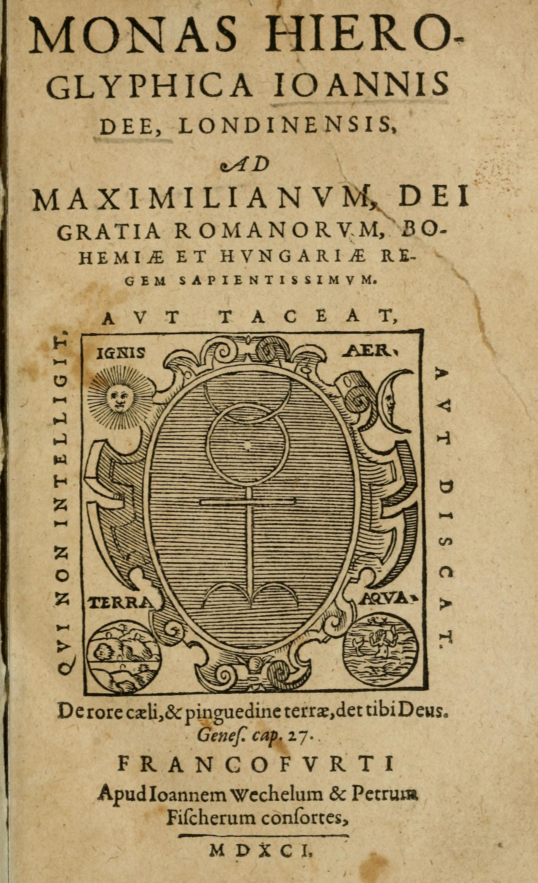 John Dee Monas Hieroglyphica (1591)
