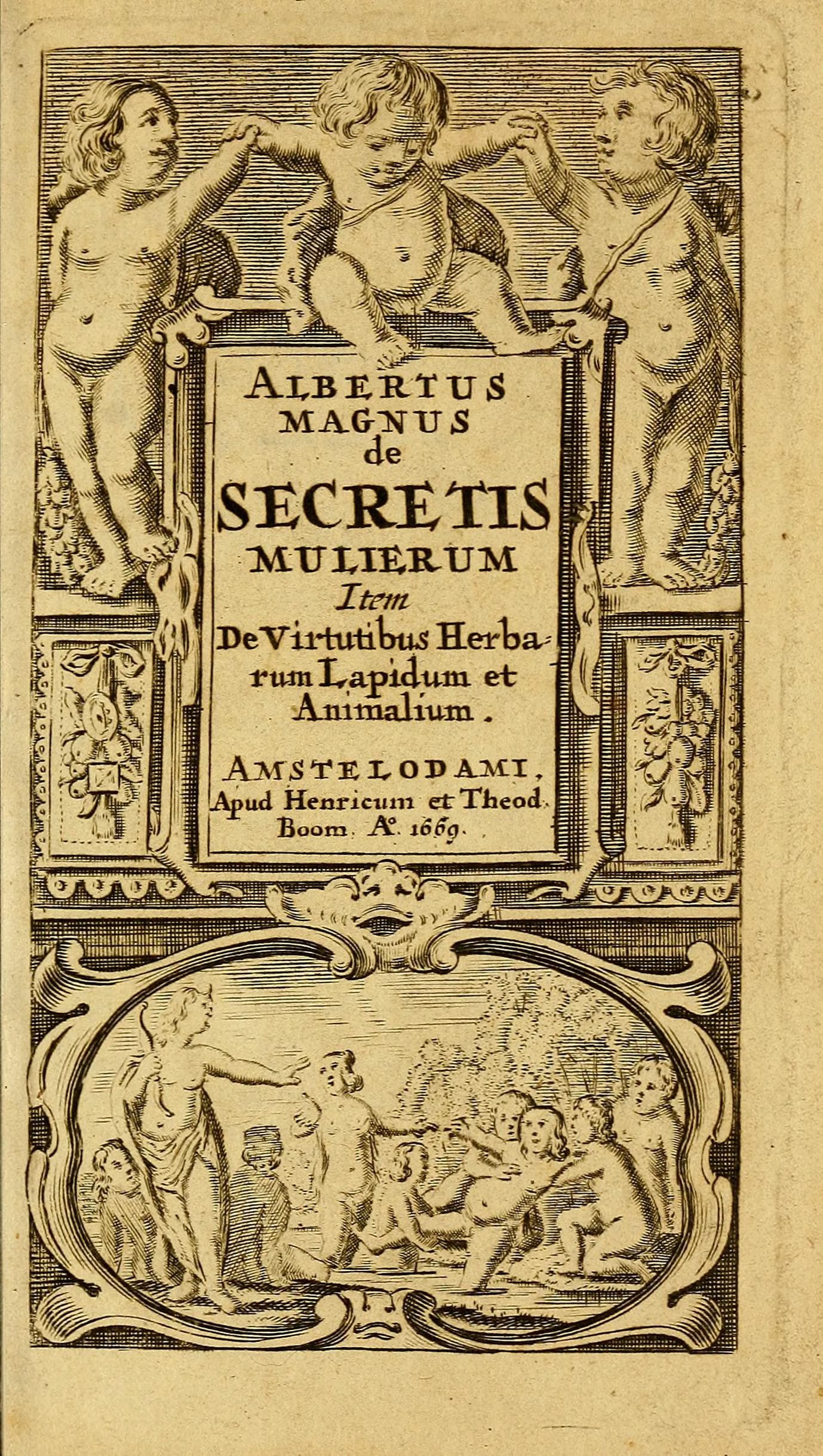 De Secretis Mulierum et Virtutibus Herbarum, Lapidum et Animalium