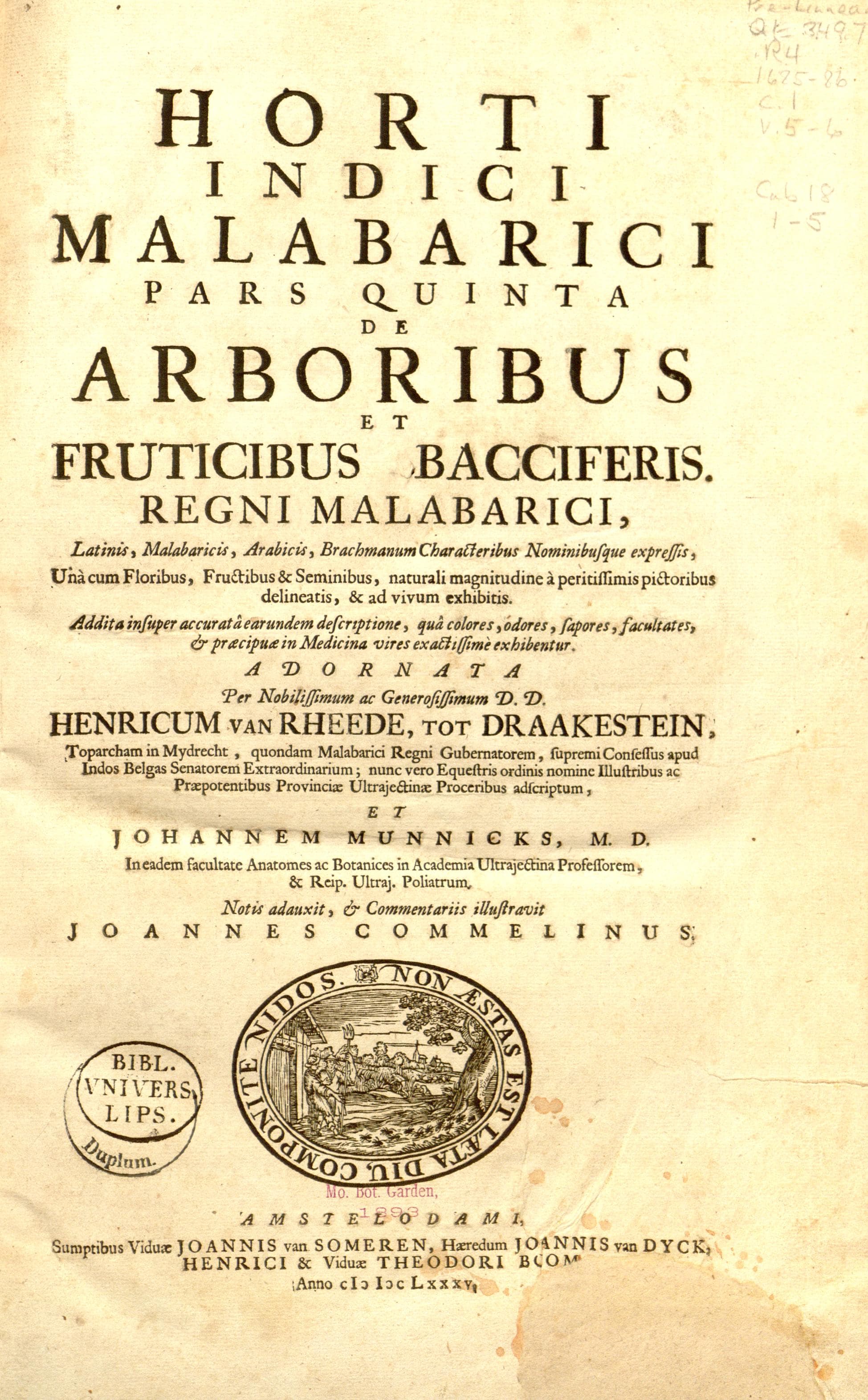 Hortus Indicus Malabaricus Vol. 2