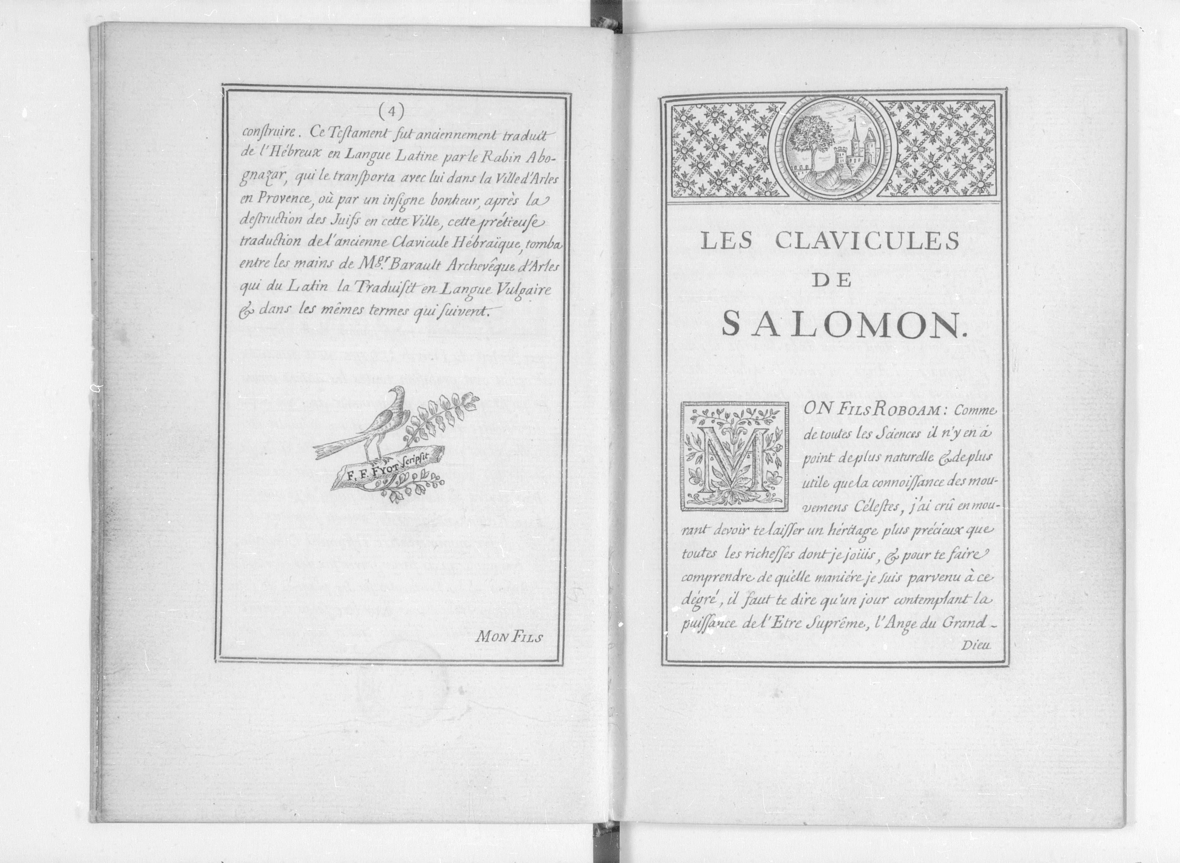 Les Clavicules de Salomon (1634 Manuscript)