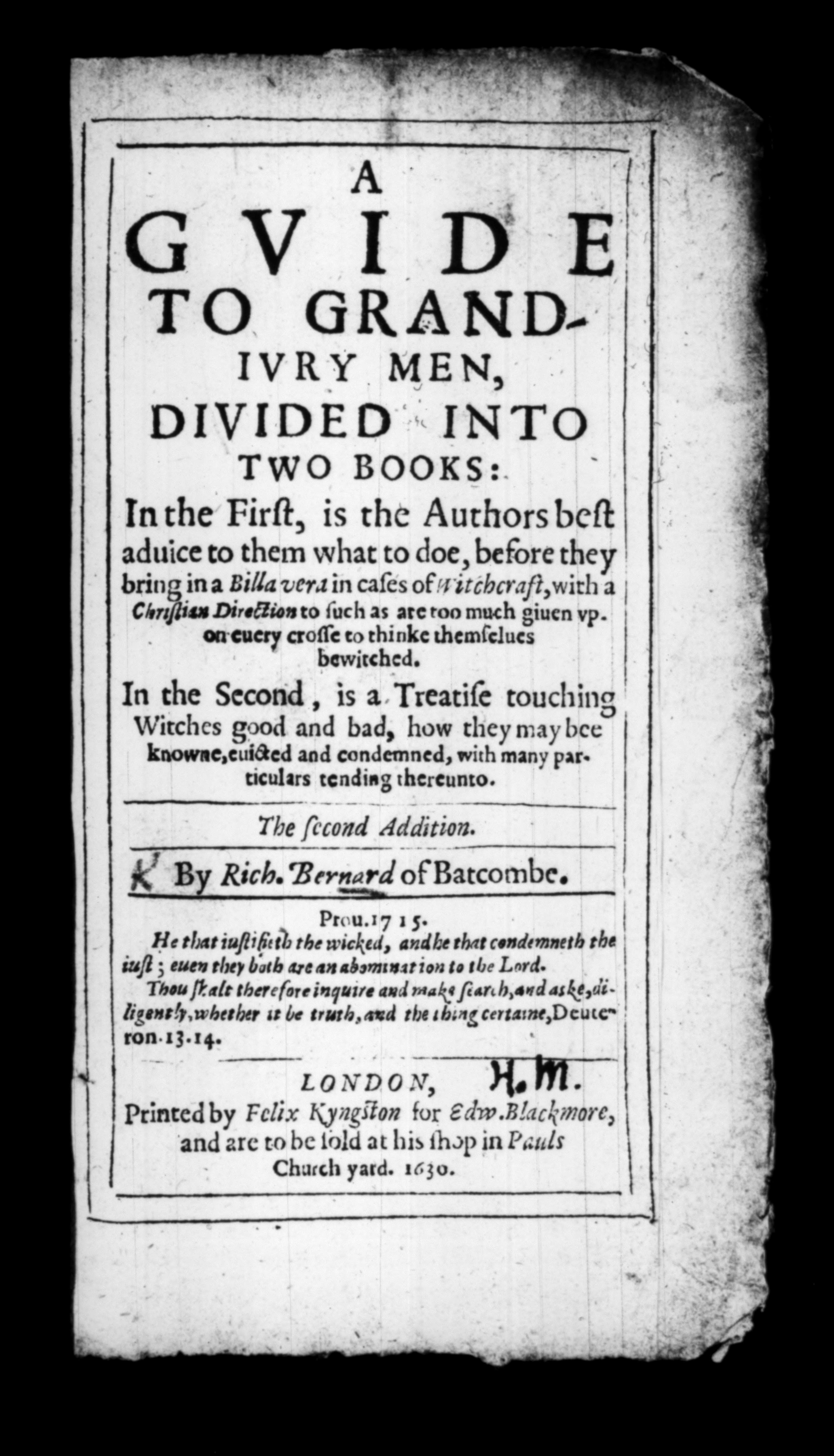 A Guide to Grand-Jury Men
