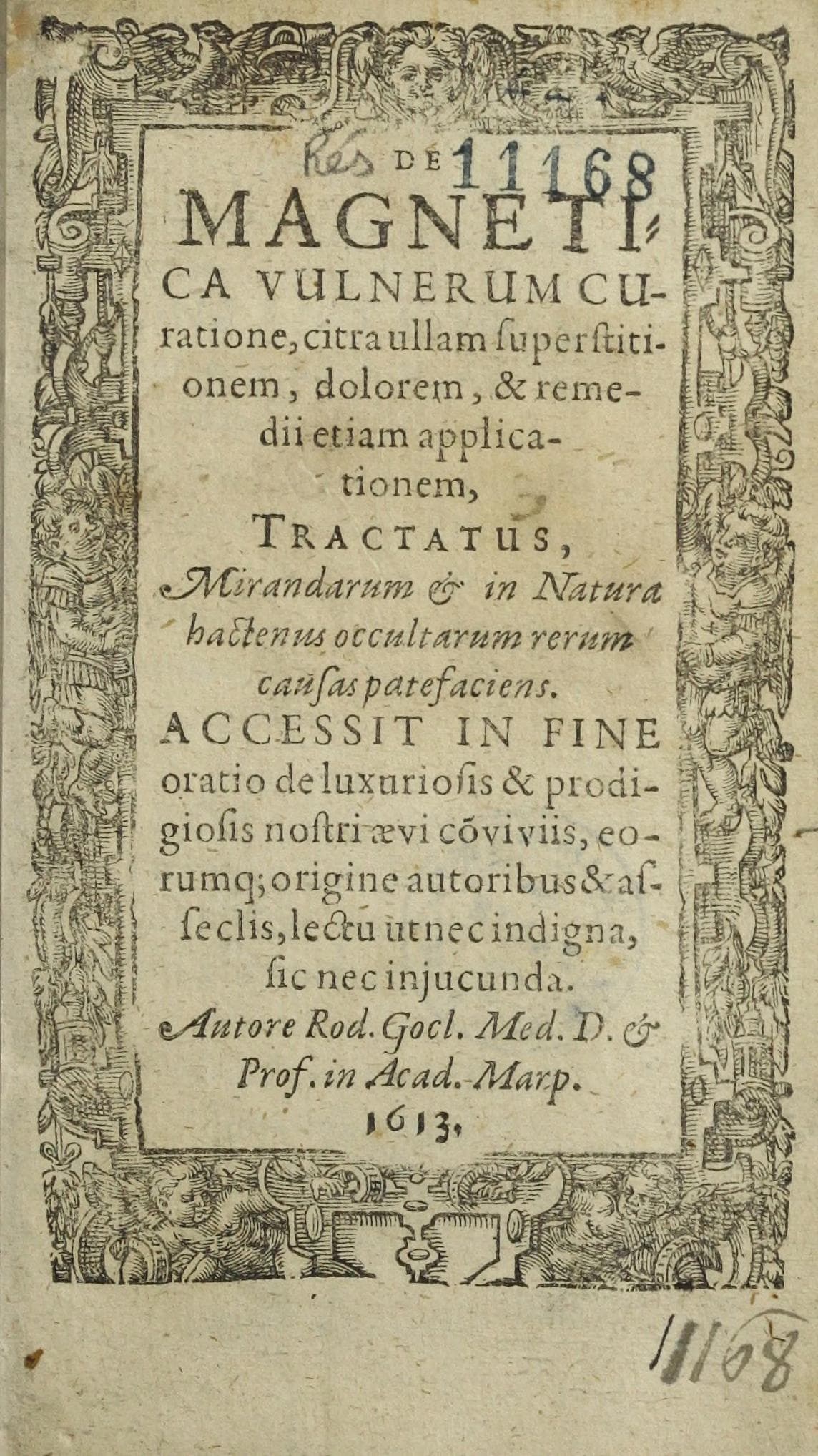 De Magnetica Vulnerum Curatione