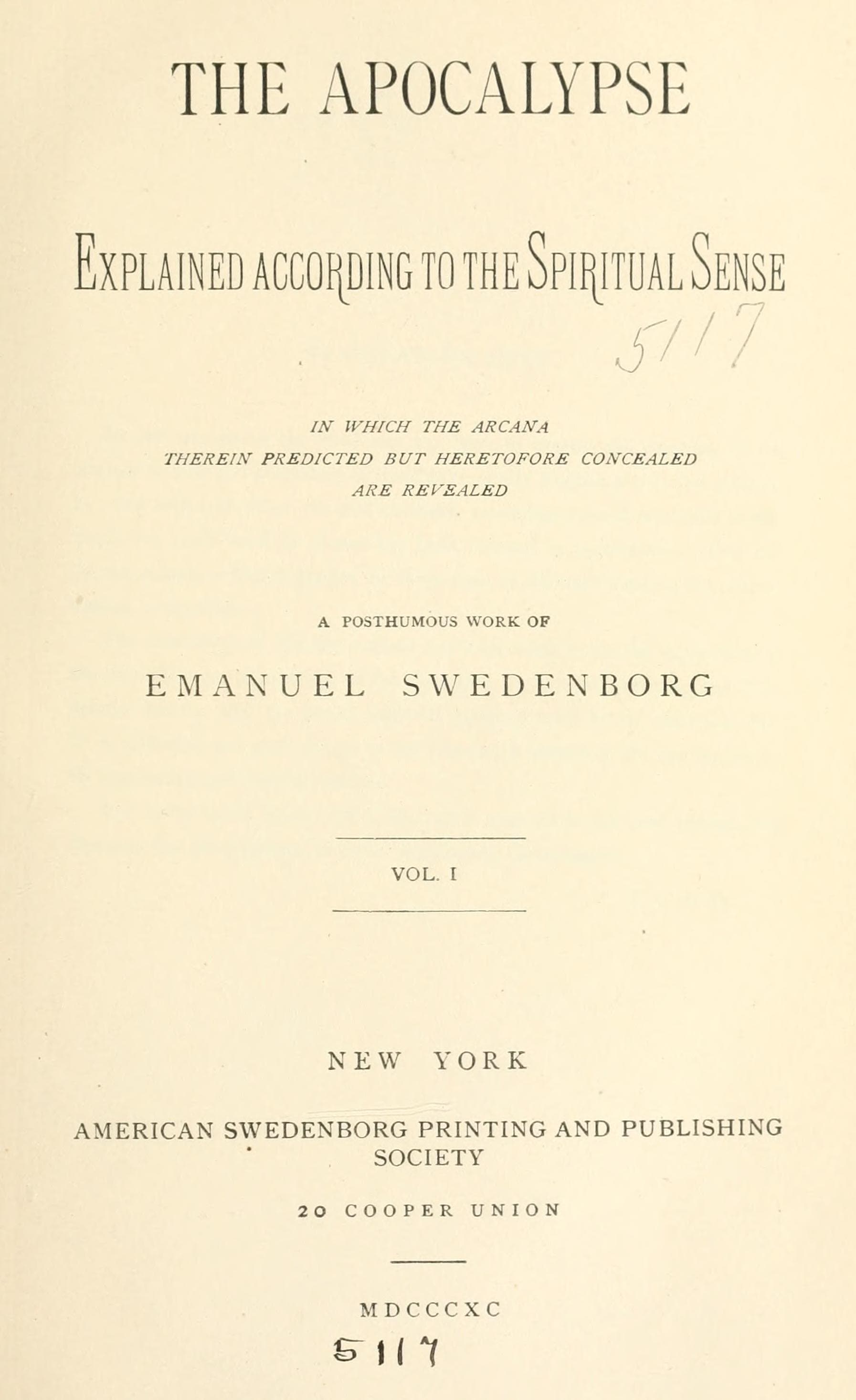 Apocalypse Explained, Vol. 1