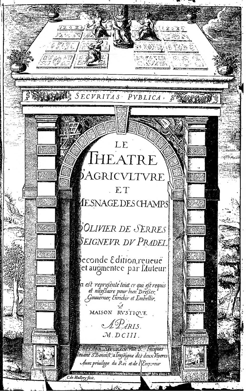 Le Theatre d'Agriculture et Mesnage des Champs
