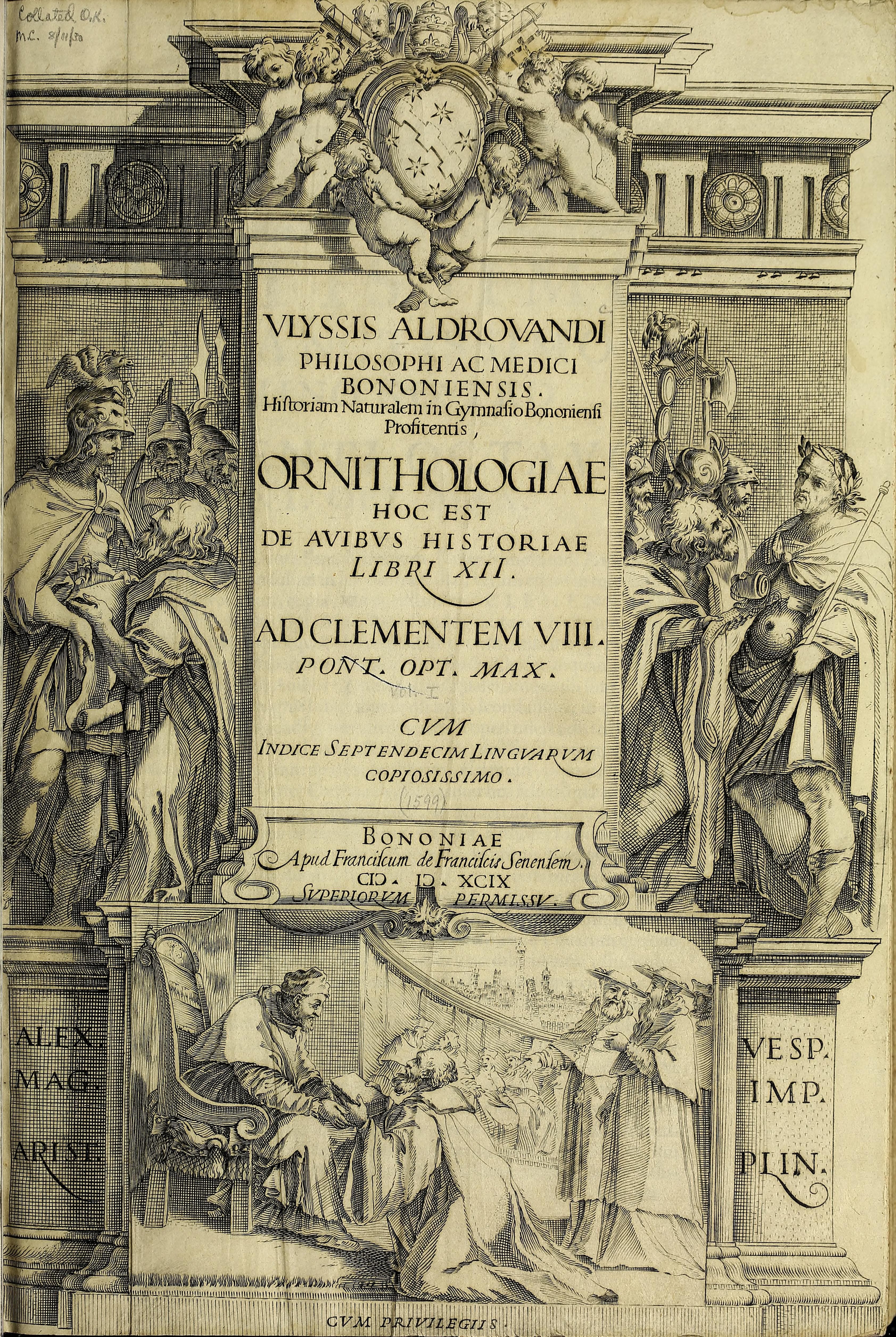 Ornithologiae, Hoc Est De Avibus Historiae Libri XII