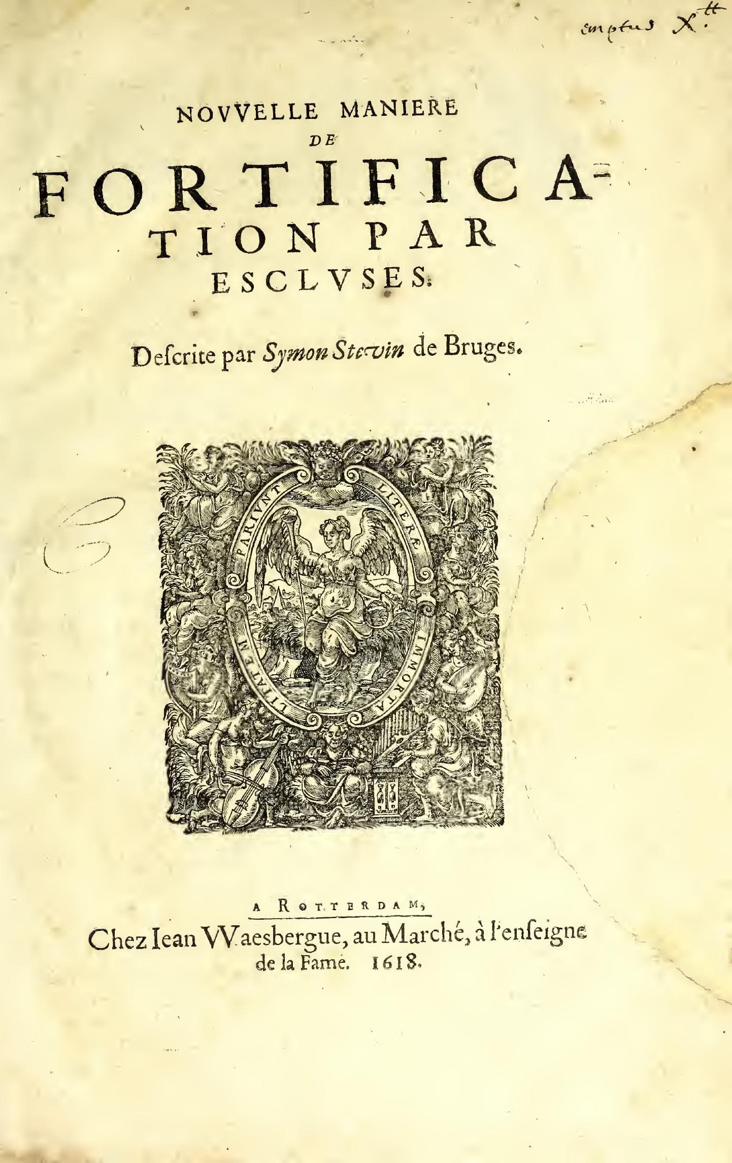 Nouvelle maniere de fortification par escluses