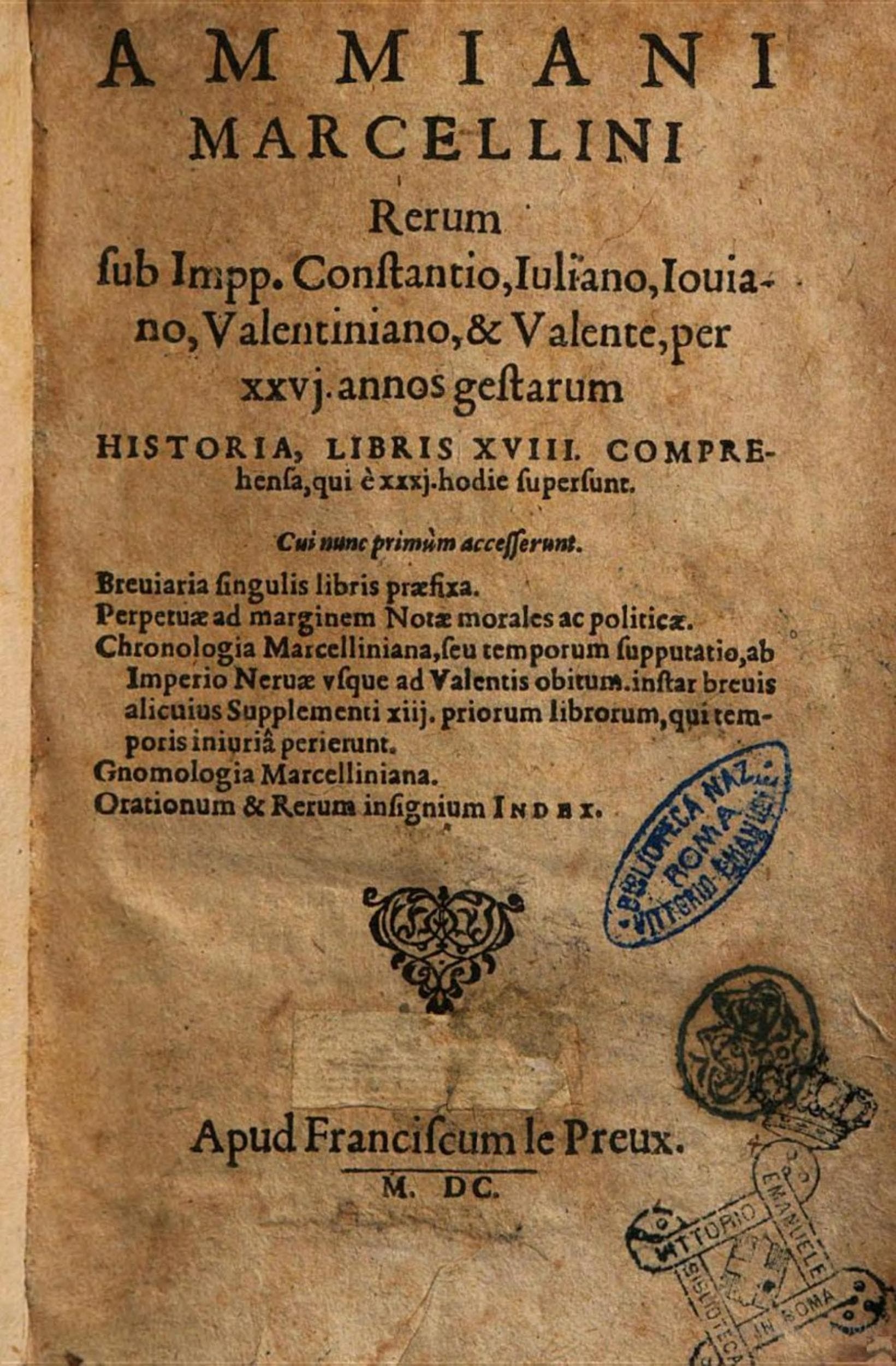 Rerum Gestarum libri qui supersunt (Res Gestae)