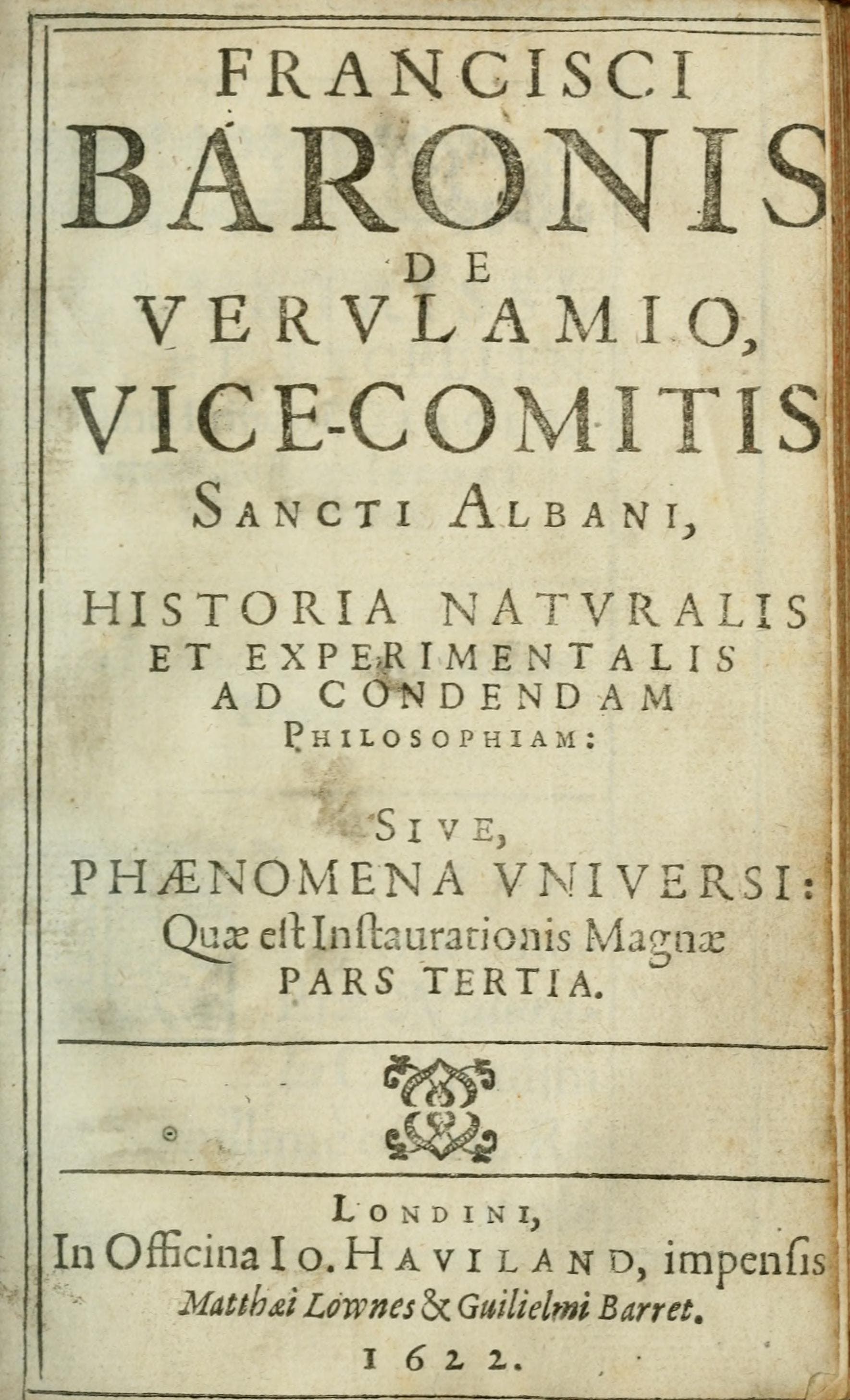 Historia Naturalis et Experimentalis