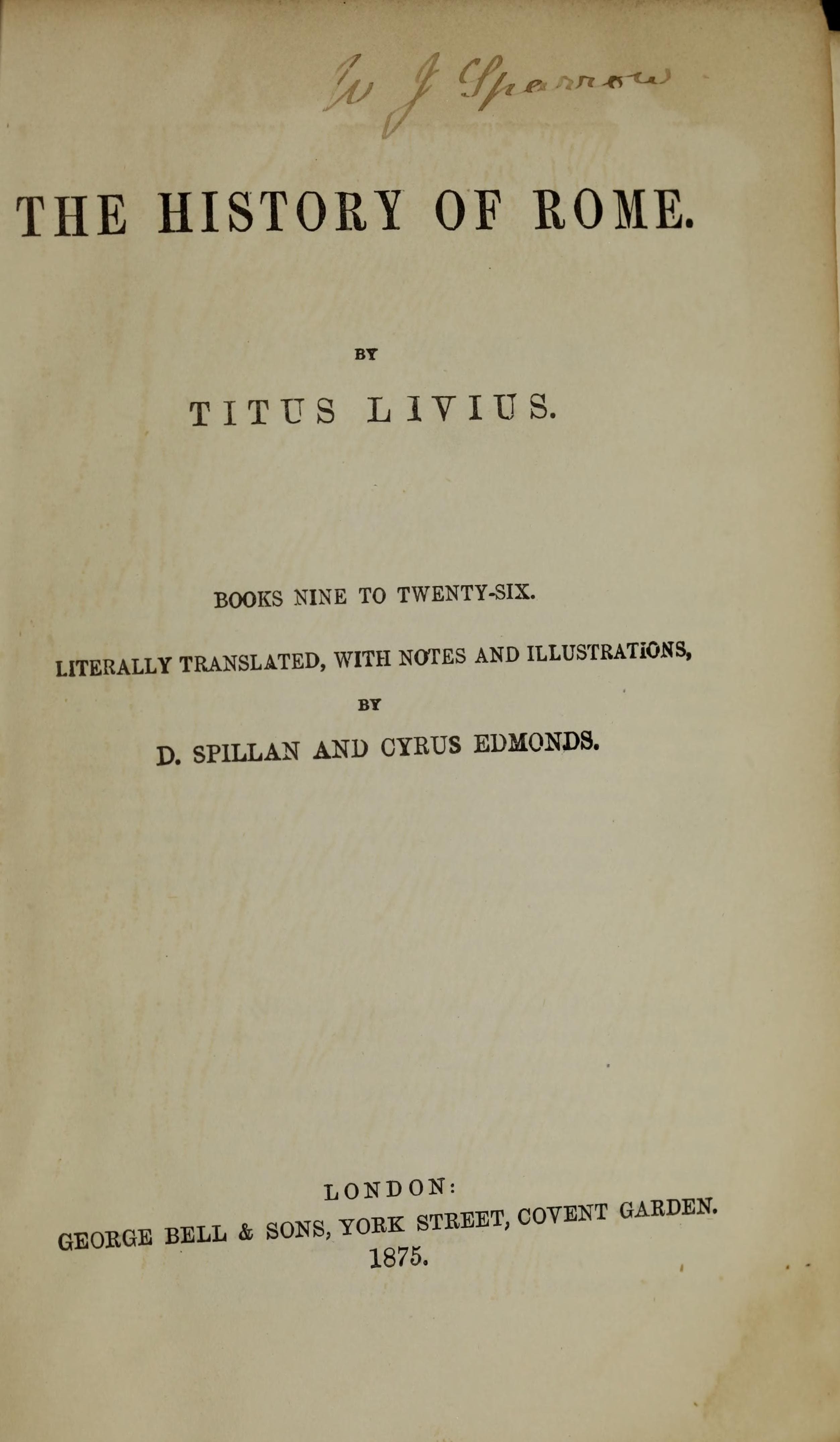 The History of Rome, Vol. 2