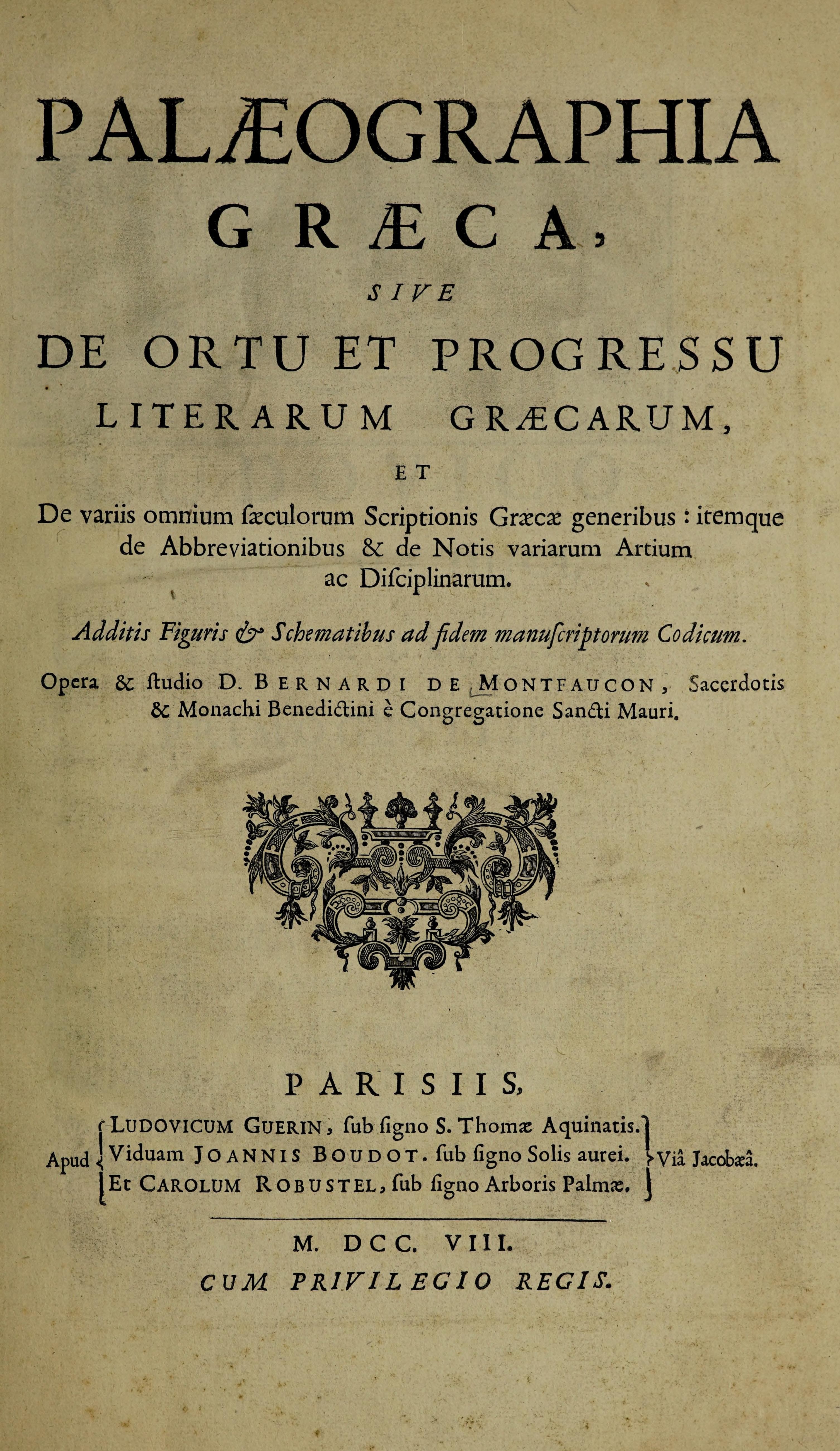 Palaeographia Graeca