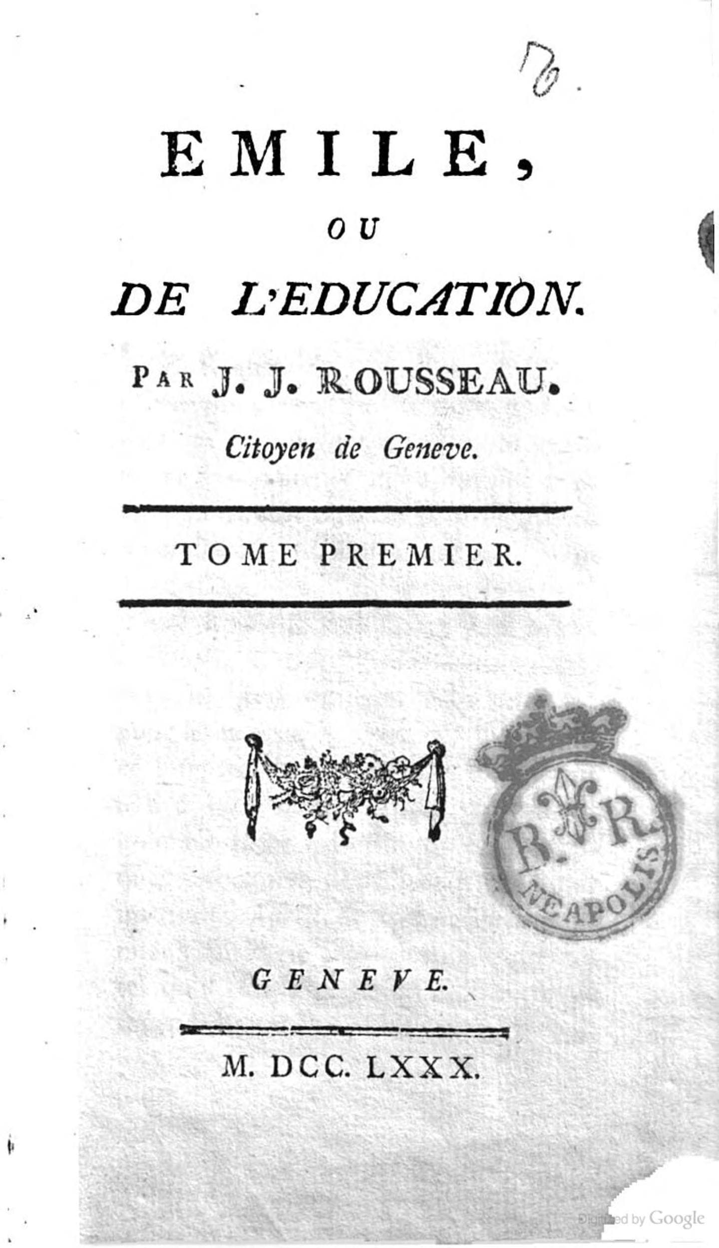 Émile, ou De l'éducation