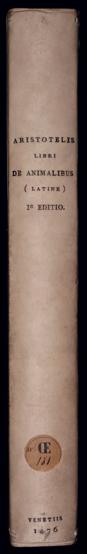 De Animalibus (Gaza translation)