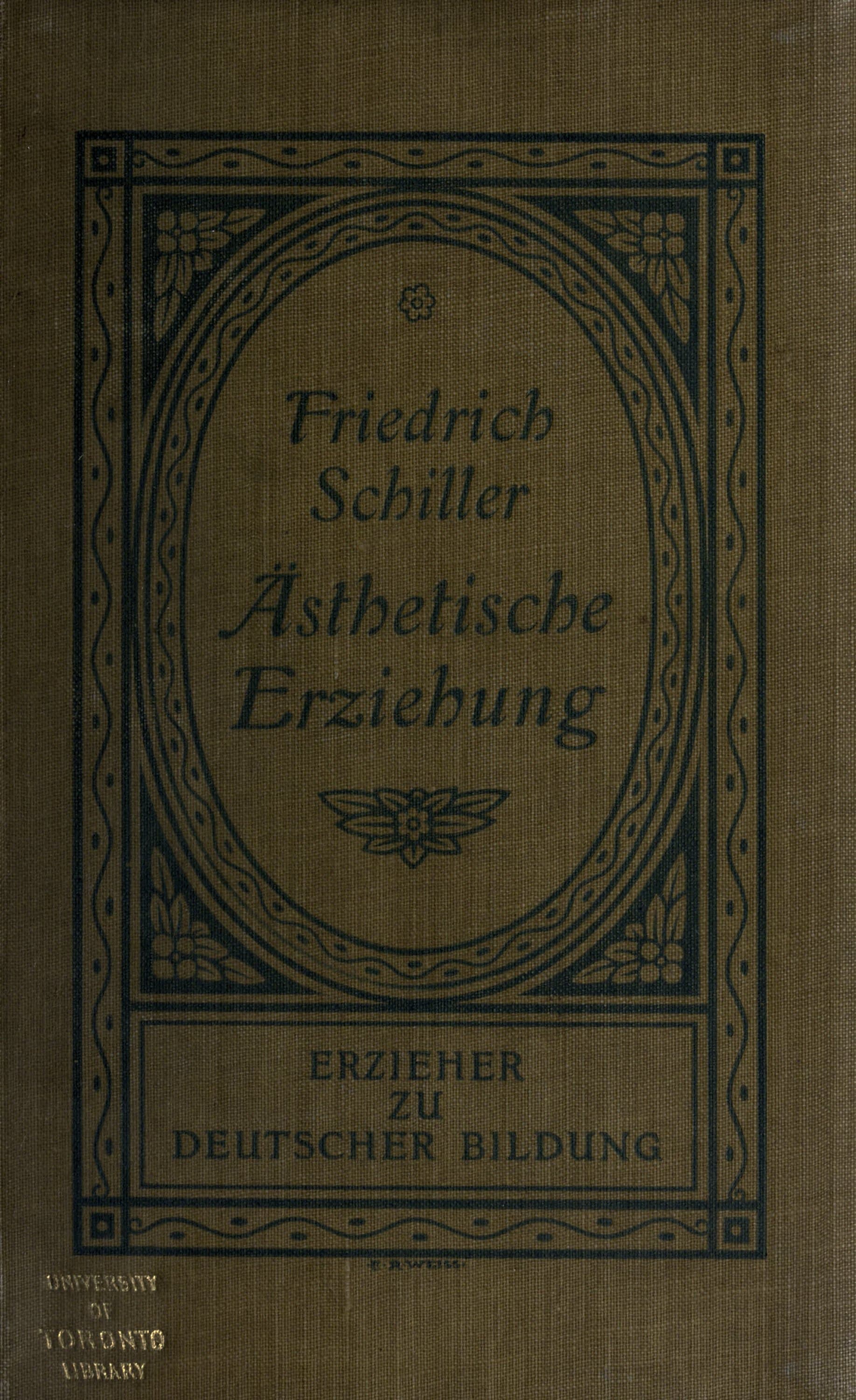 Über die ästhetische Erziehung des Menschen