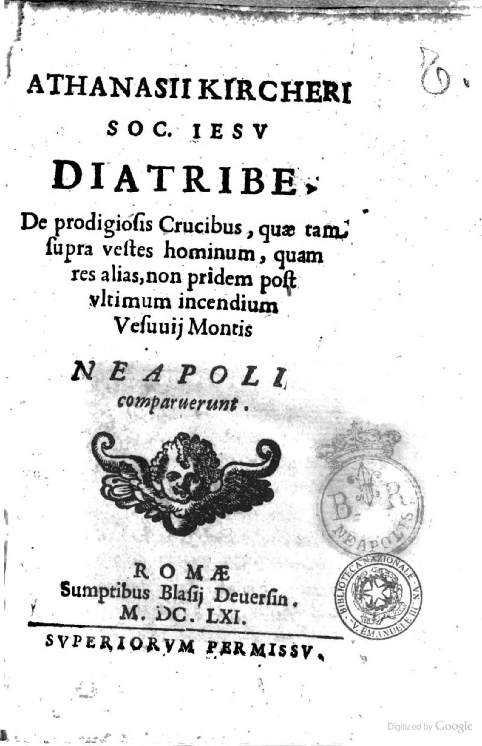 Diatribe de Prodigiosis Crucibus