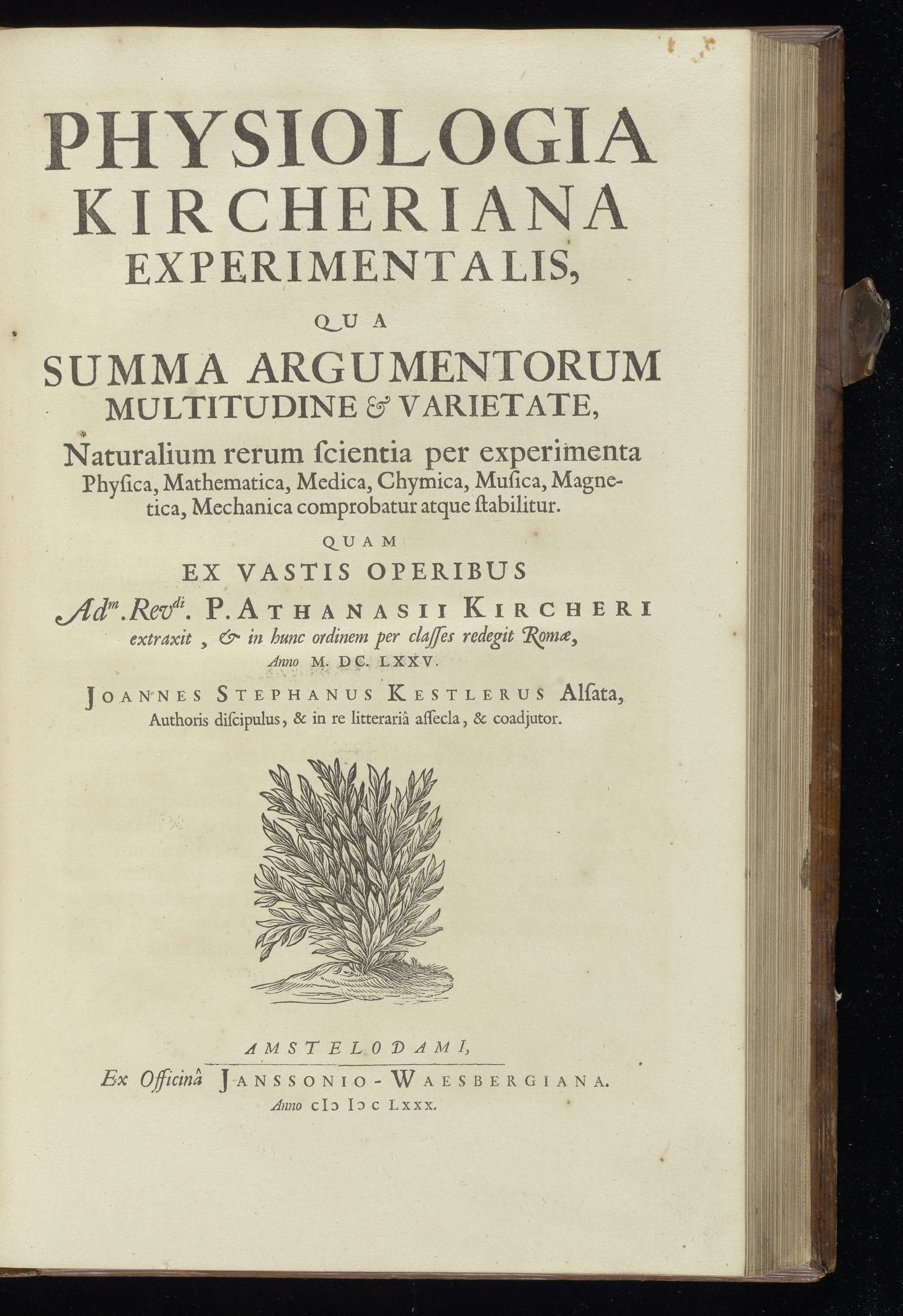 Physiologia Kircheriana Experimentalis