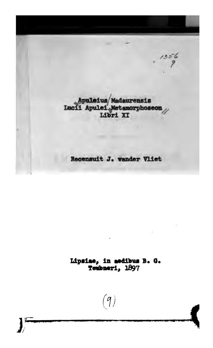 Metamorphoseon Libri XI