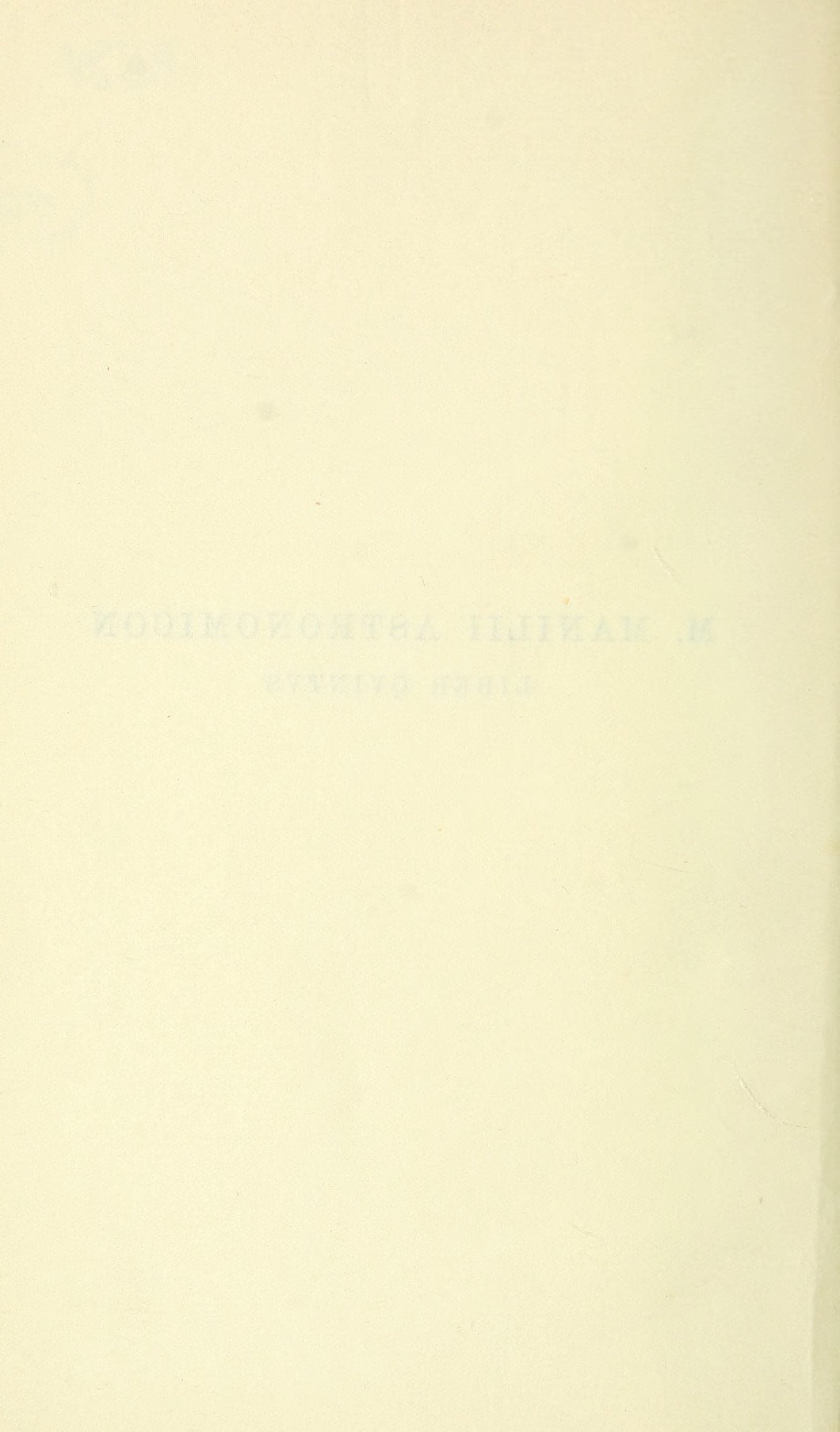 Manilius, Astronomicon (Housman Edition)