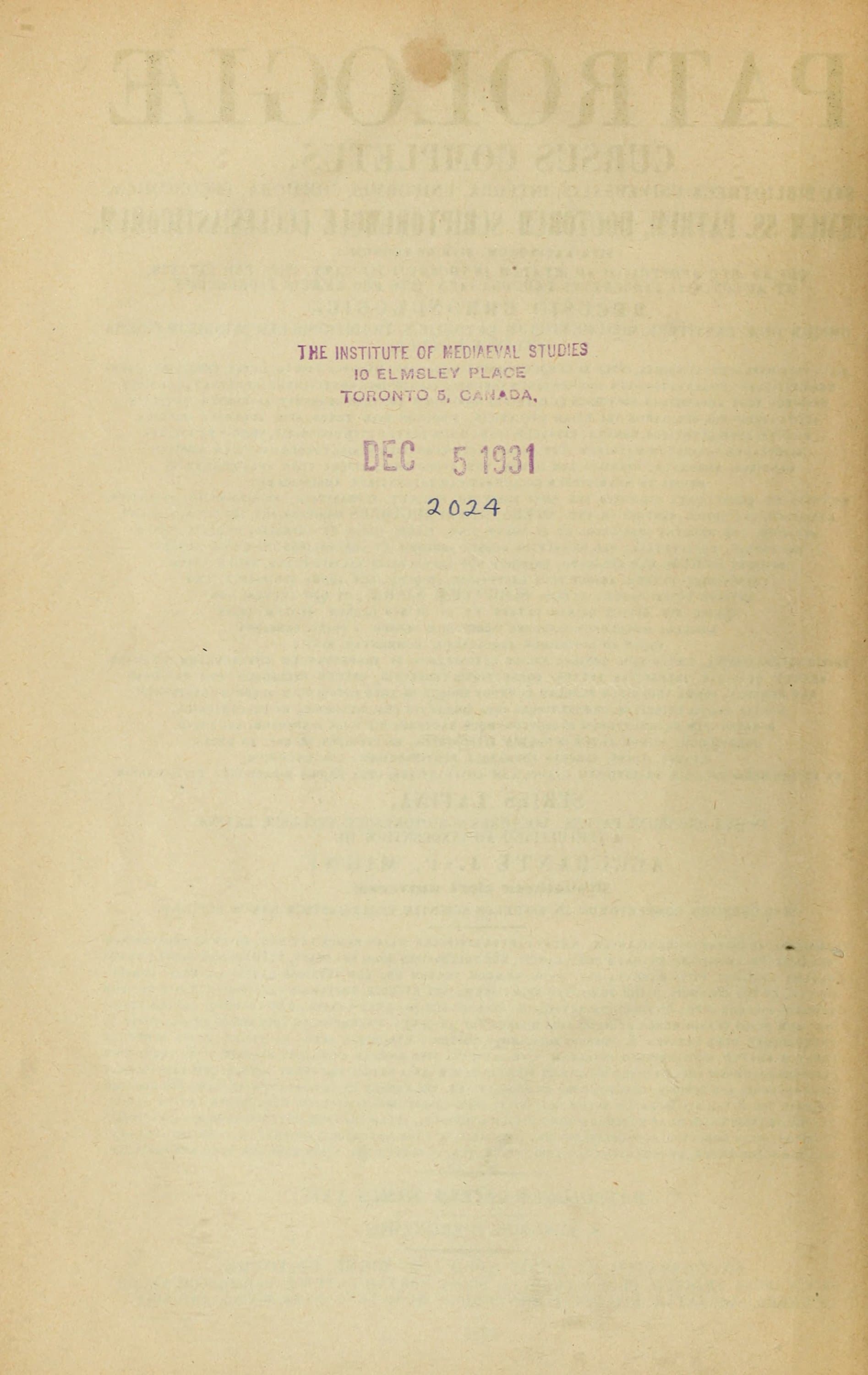 Sancti Eusebii Hieronymi Stridonensis Presbyteri Opera Omnia, Vol. IV