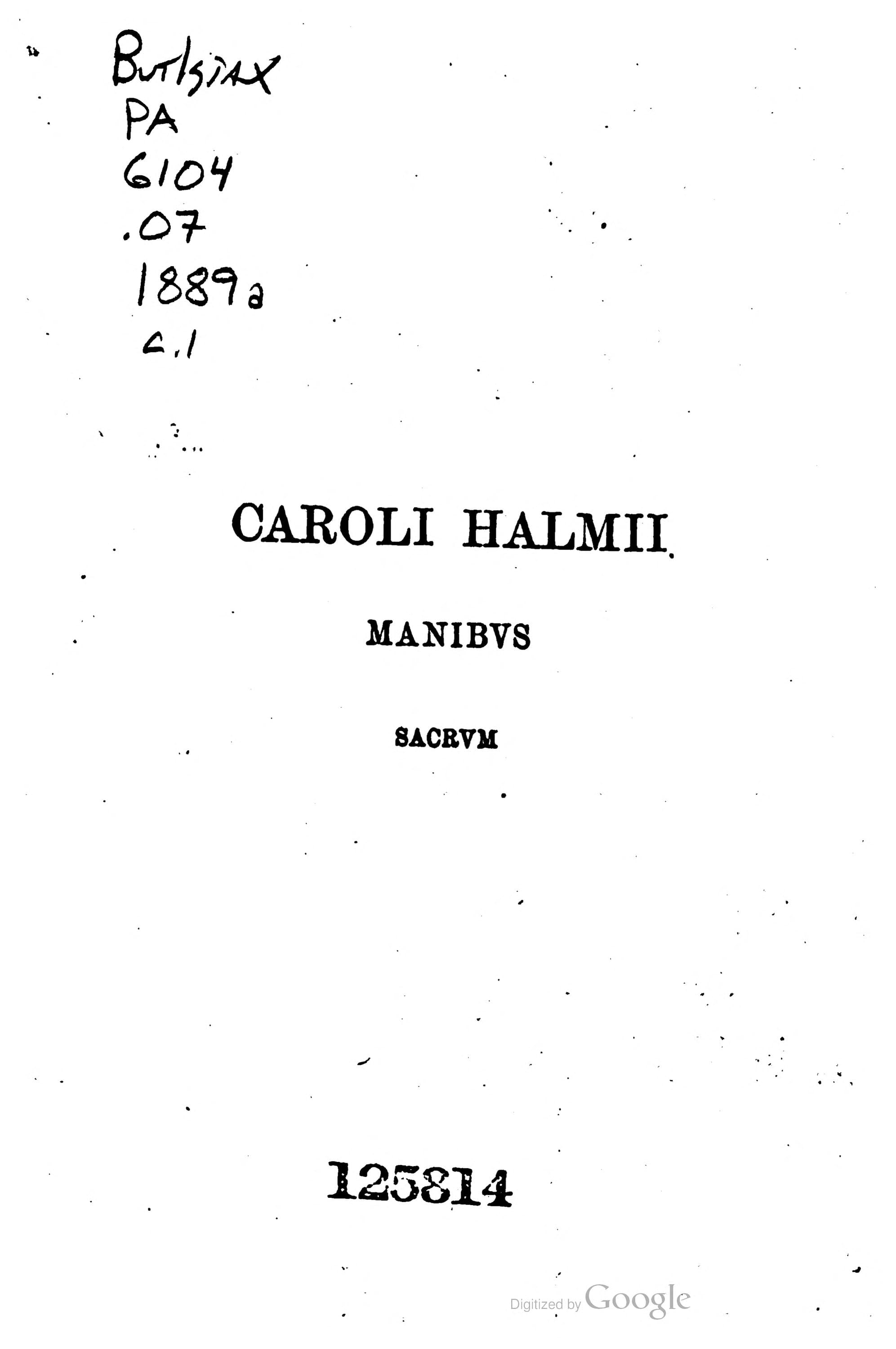 Historiarum adversum Paganos Libri VII (Zangemeister 1889)
