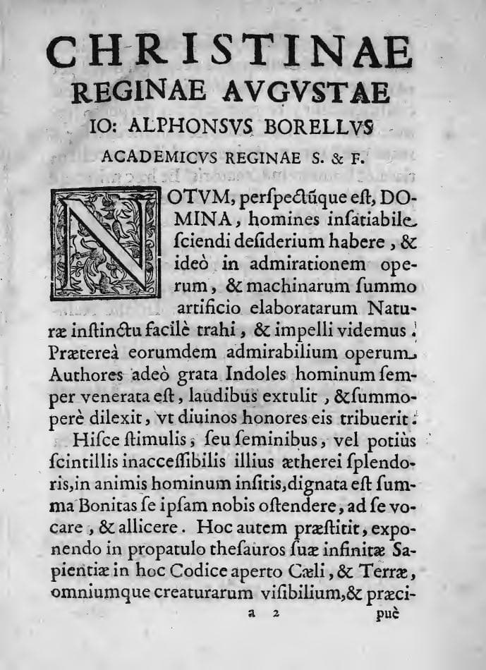 De Motu Animalium, Pars Prima