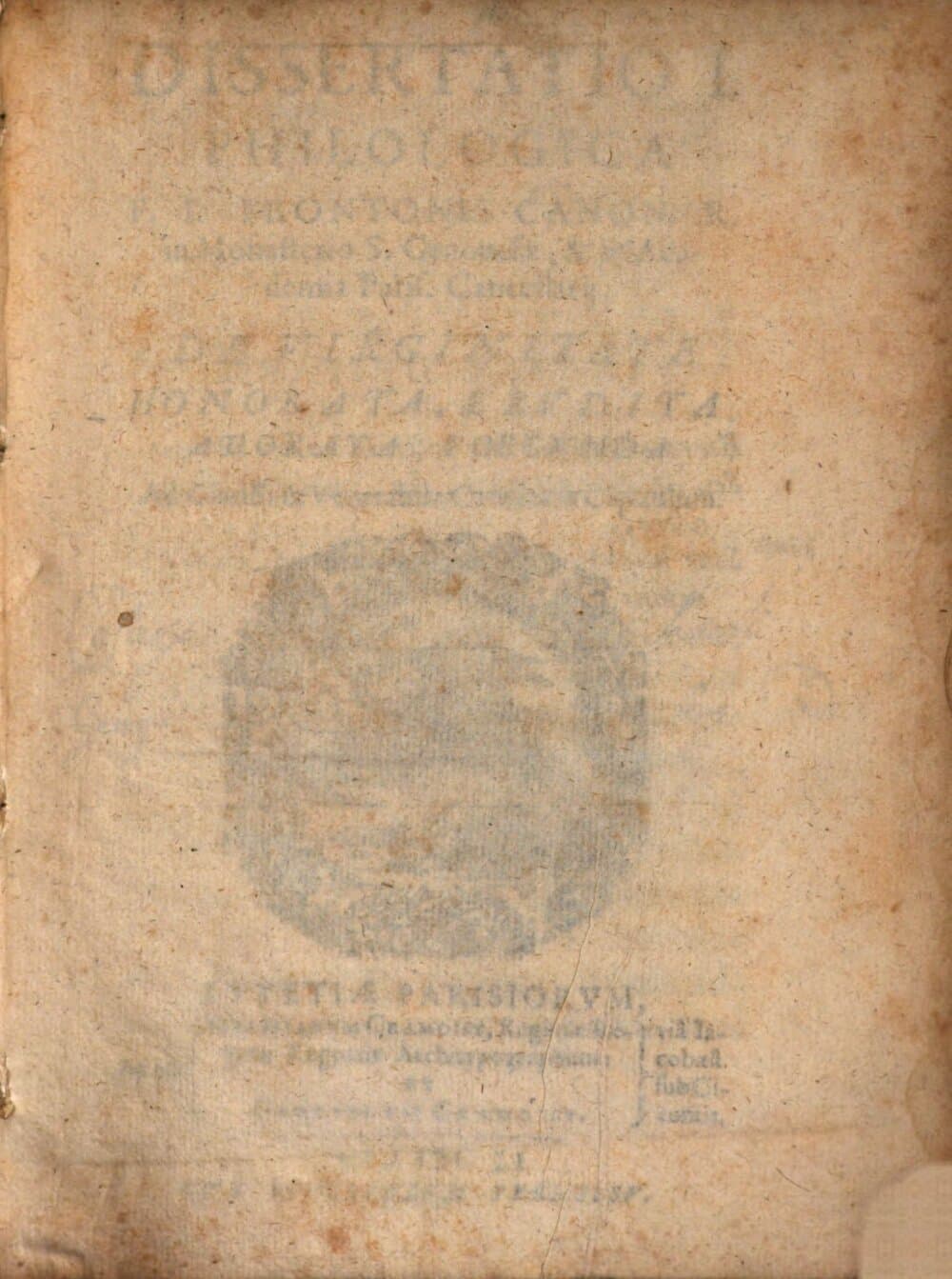 Diss. I. philol. F. I. Frontonis ... de virginitate honorata, erudita, adorata, foecunda