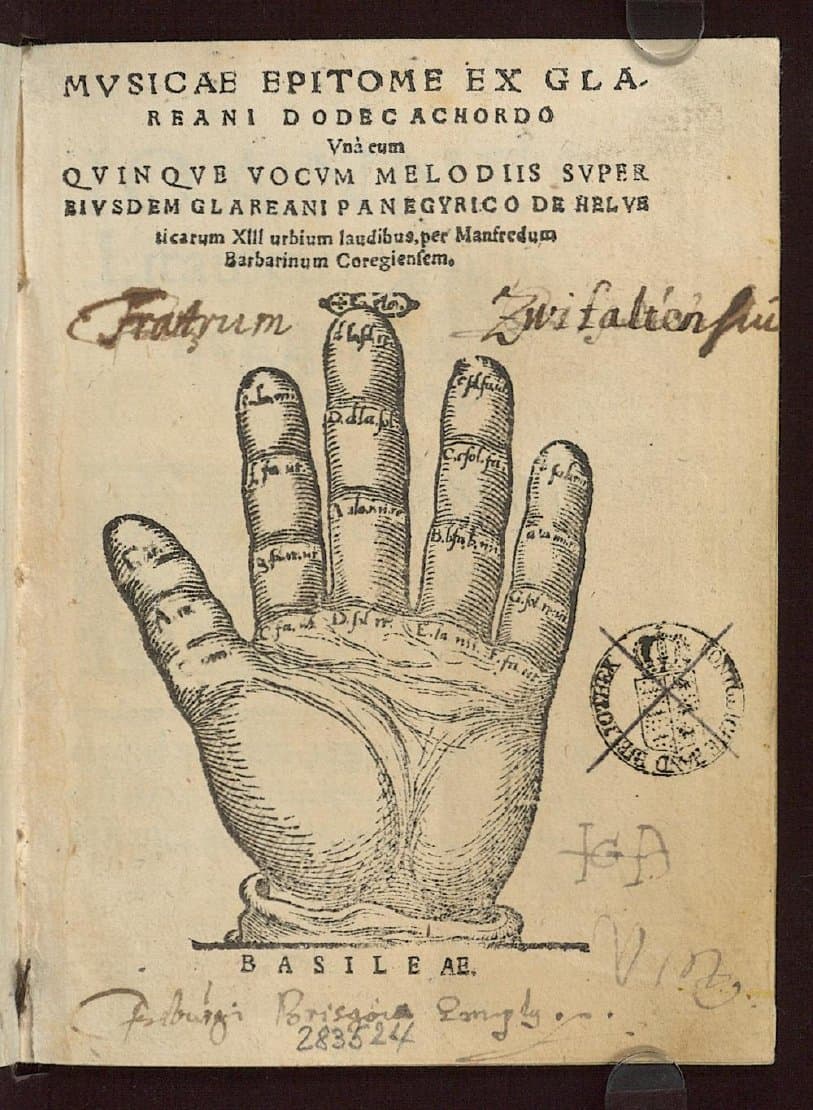 Musicae epitome ex Glareani dodecachordo