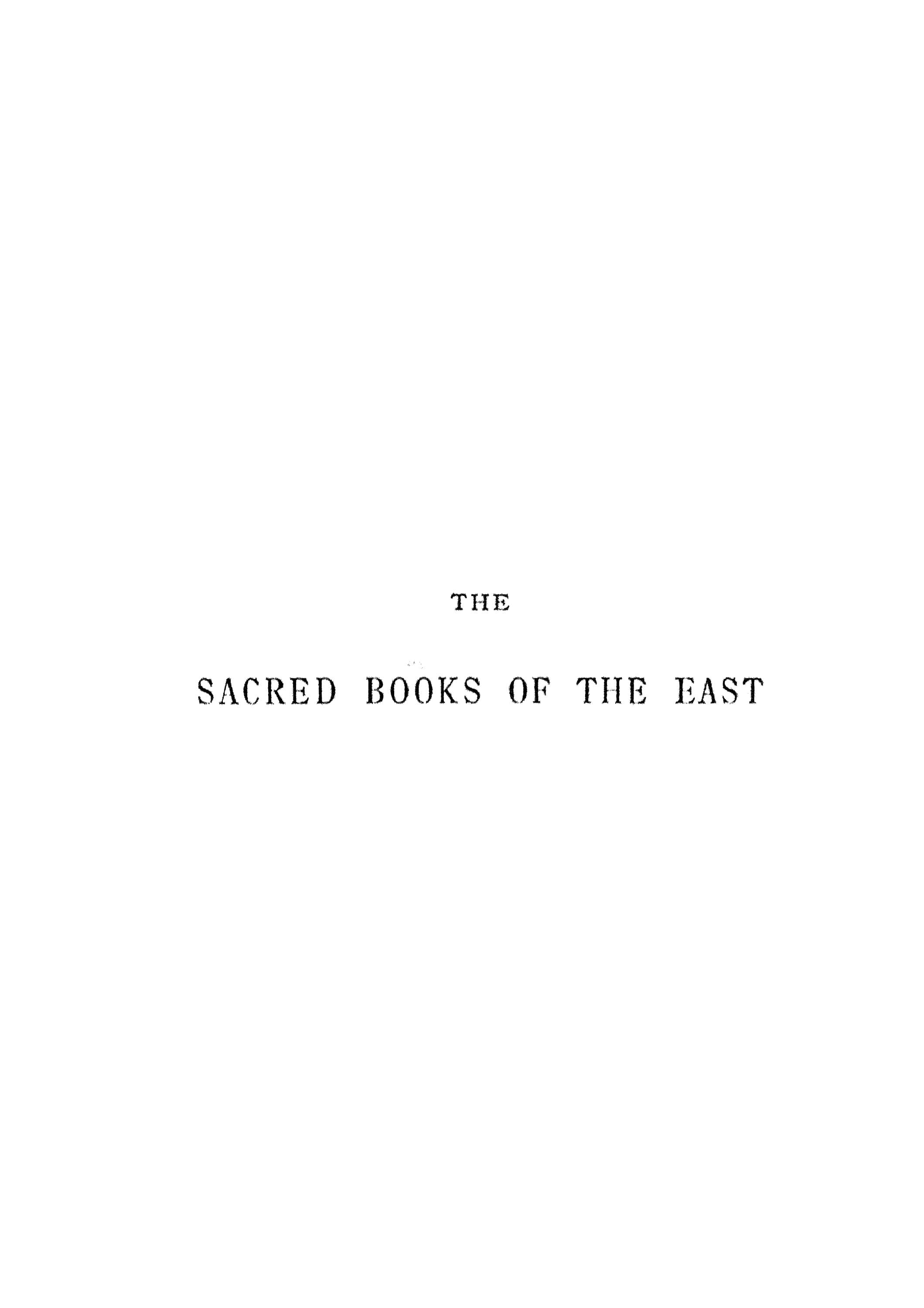 The Zend-Avesta, Part 1: The Vendidad (Sacred Books of the East, Vol. 4)