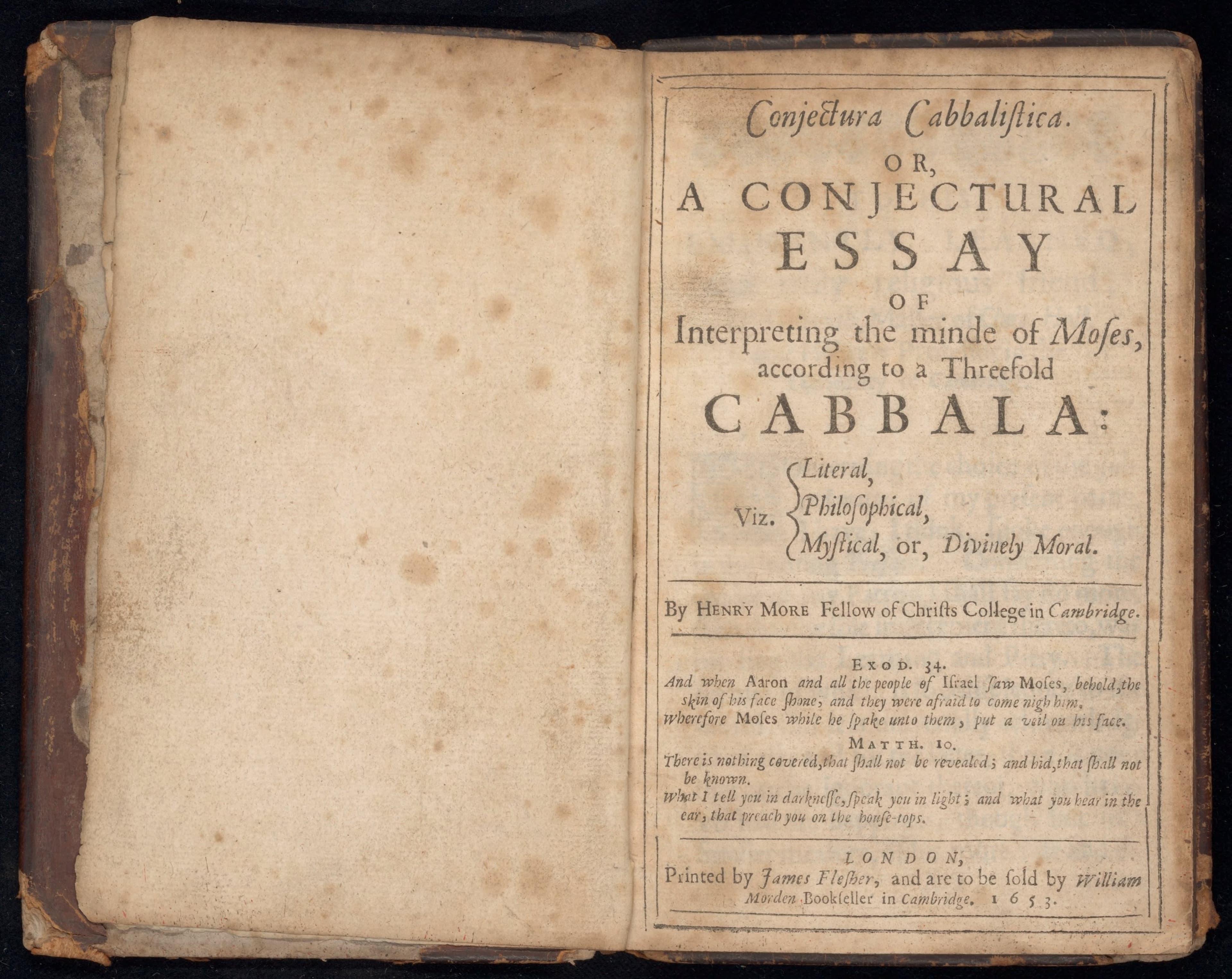 Conjectura cabbalistica