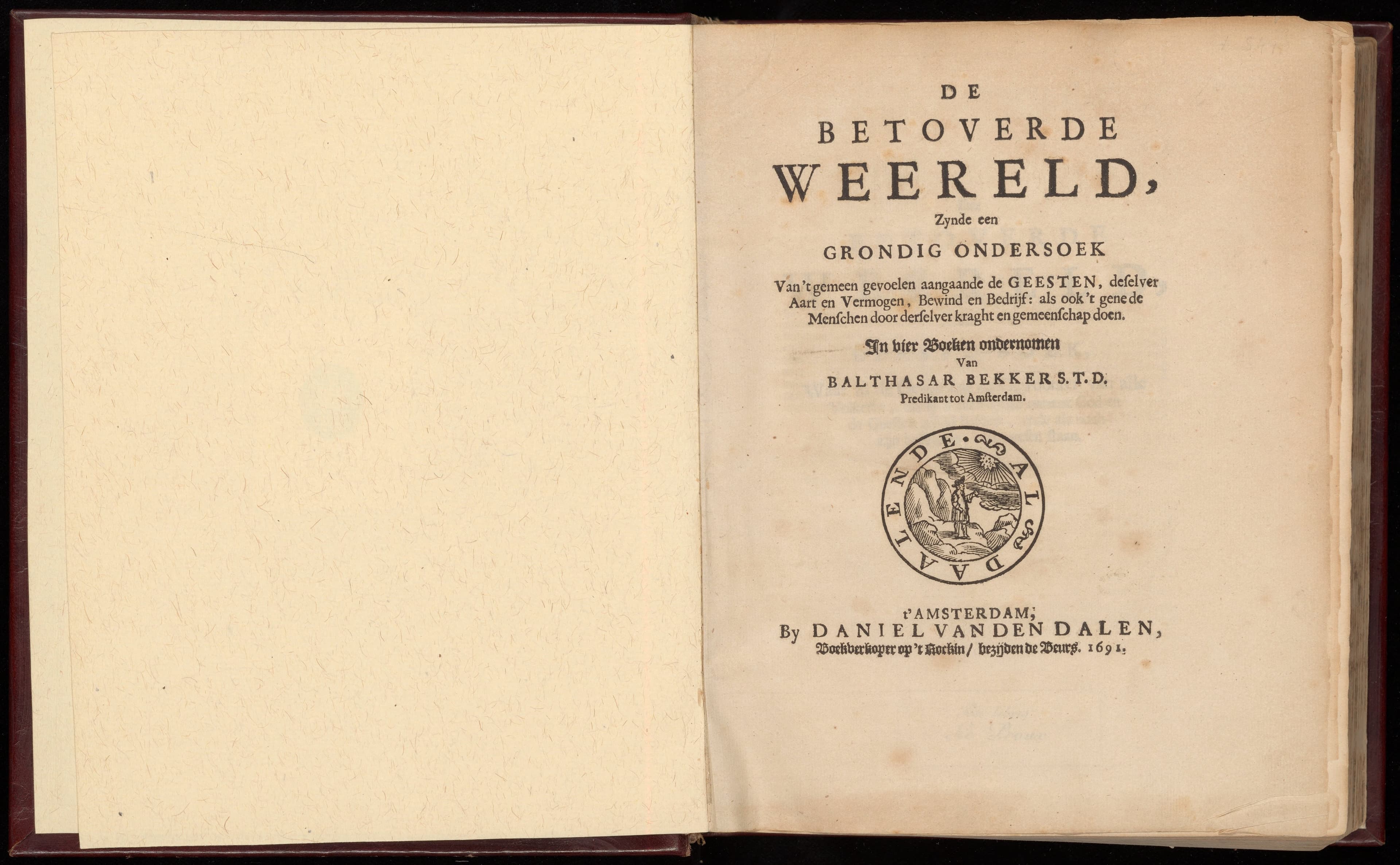 De betoverde weereld ... in vier boeken