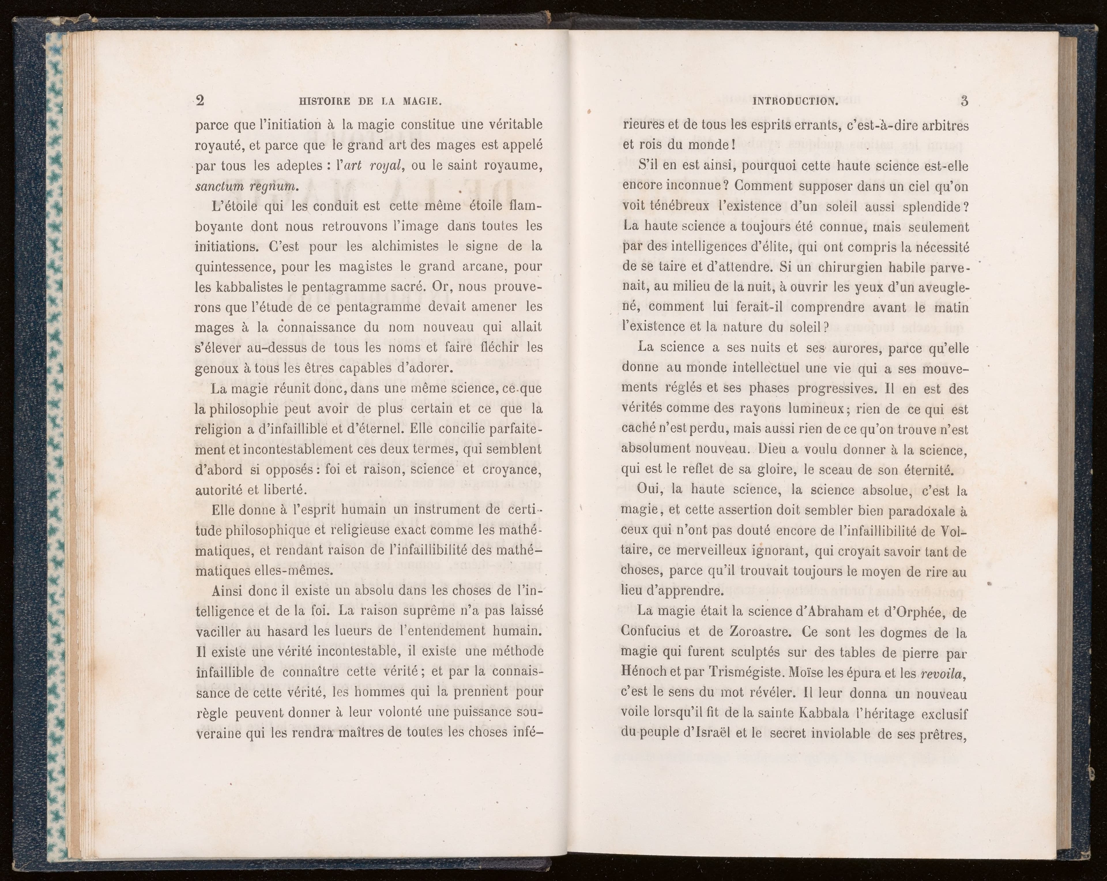 Histoire de la magie avec une exposition claire et précise de ses procédés, de ses rites et de ses mystères