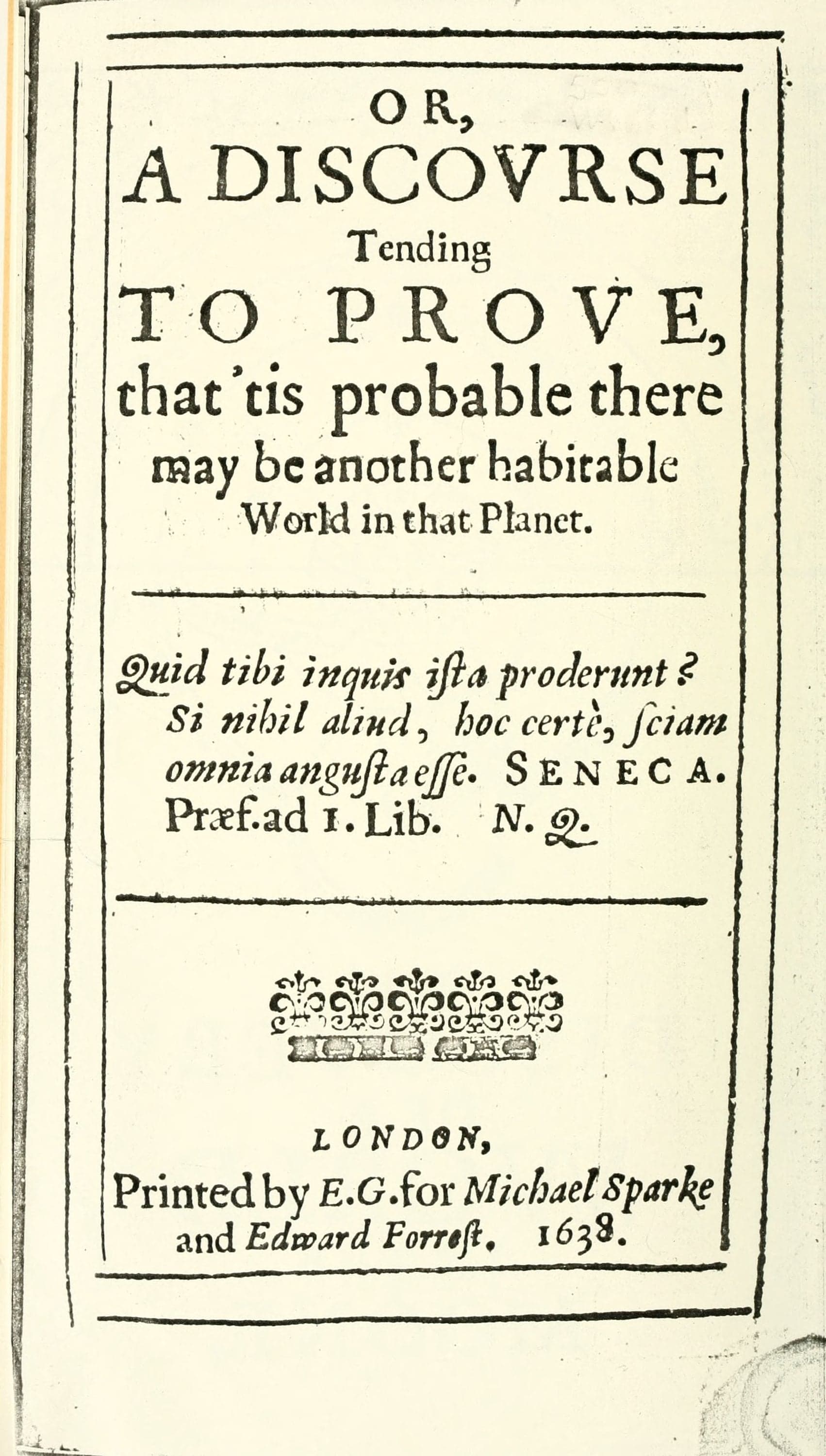 The Discovery of a World in the Moone