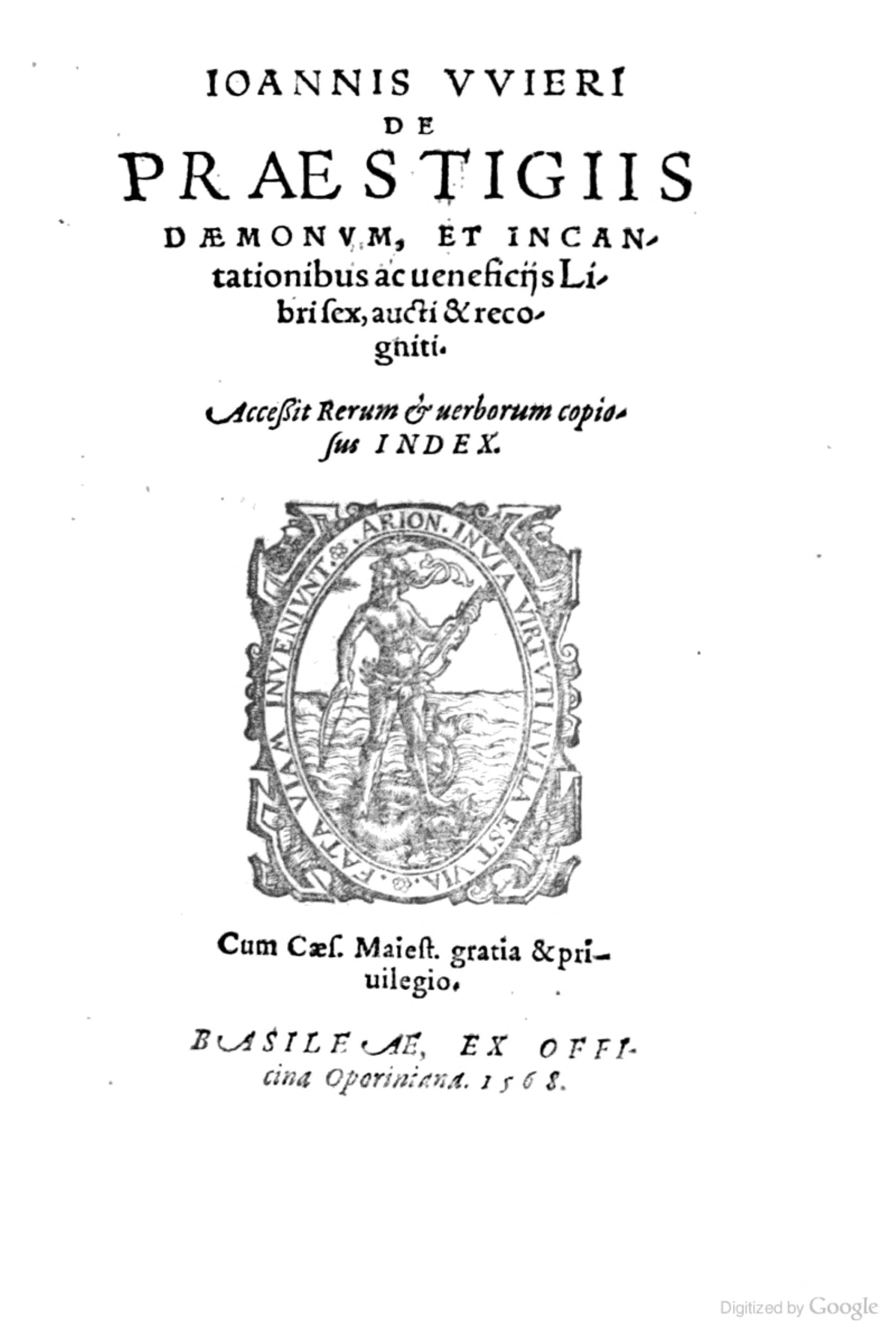 De Praestigiis Daemonum